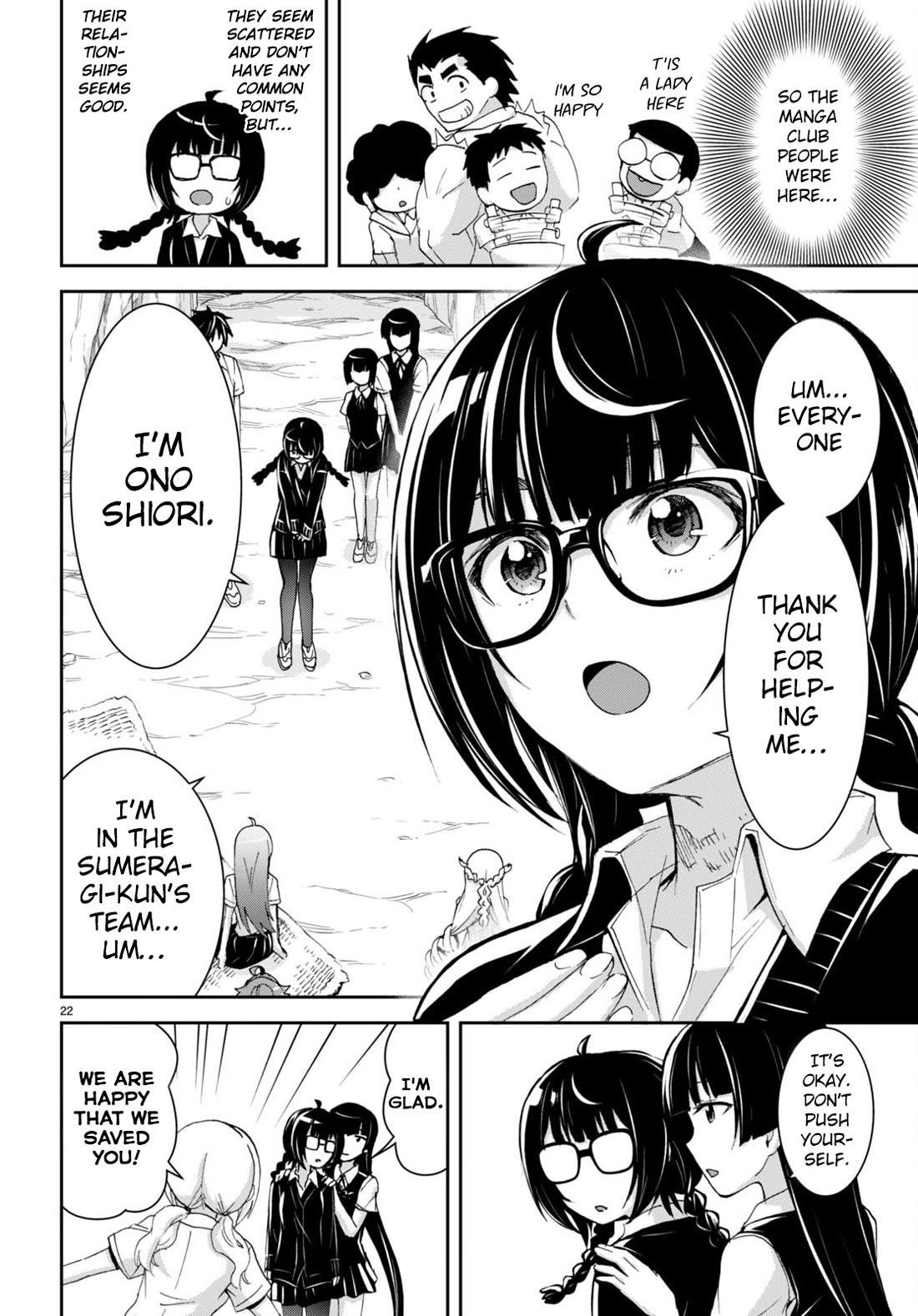 Isekai Yurutto Survival Seikatsu: Gakkou No Minna To Isekai No Mujintou Ni Tenishitakedo Ore Dake Rakushou Desu Chapter 27 - Page 23 in English