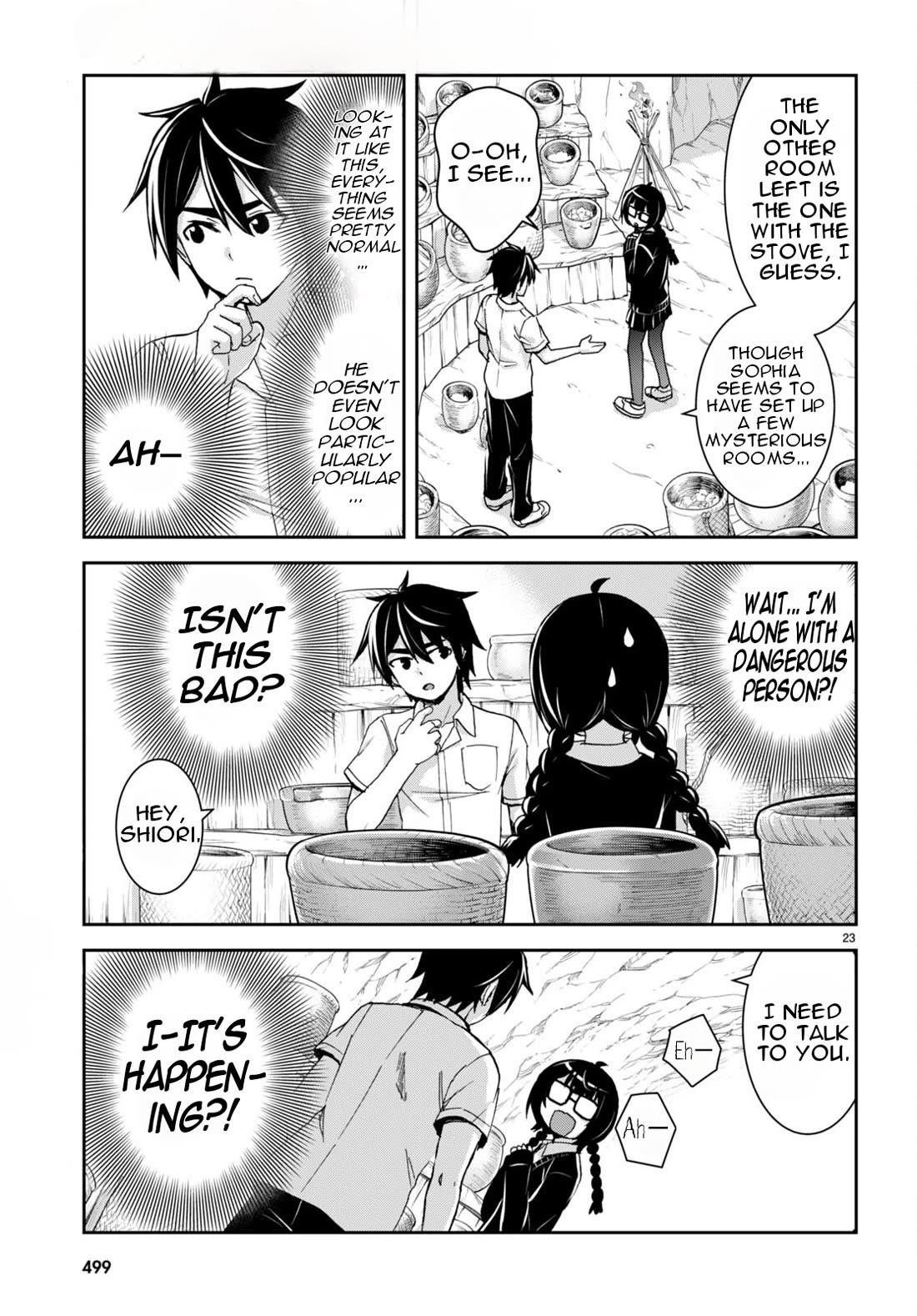 Isekai Yurutto Survival Seikatsu: Gakkou No Minna To Isekai No Mujintou Ni Tenishitakedo Ore Dake Rakushou Desu Chapter 28 - Page 24 in English