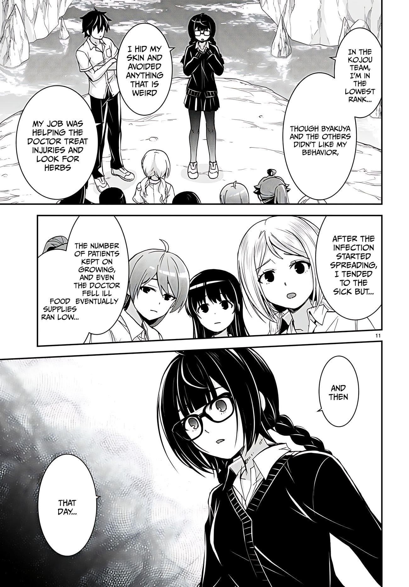 Isekai Yurutto Survival Seikatsu: Gakkou No Minna To Isekai No Mujintou Ni Tenishitakedo Ore Dake Rakushou Desu Chapter 29 - Page 12 in English