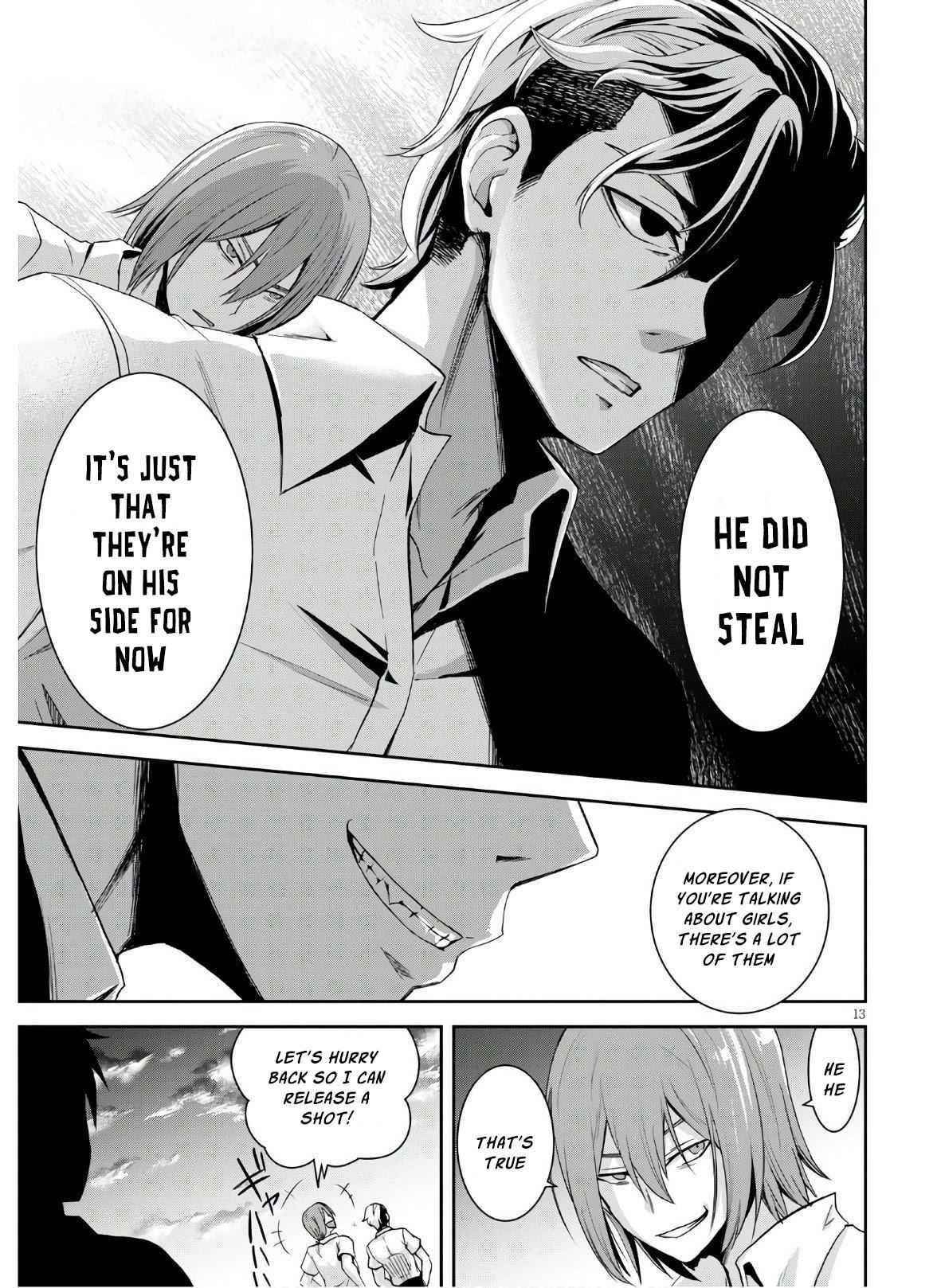 Isekai Yurutto Survival Seikatsu: Gakkou No Minna To Isekai No Mujintou Ni Tenishitakedo Ore Dake Rakushou Desu Chapter 3 - Page 13 in English