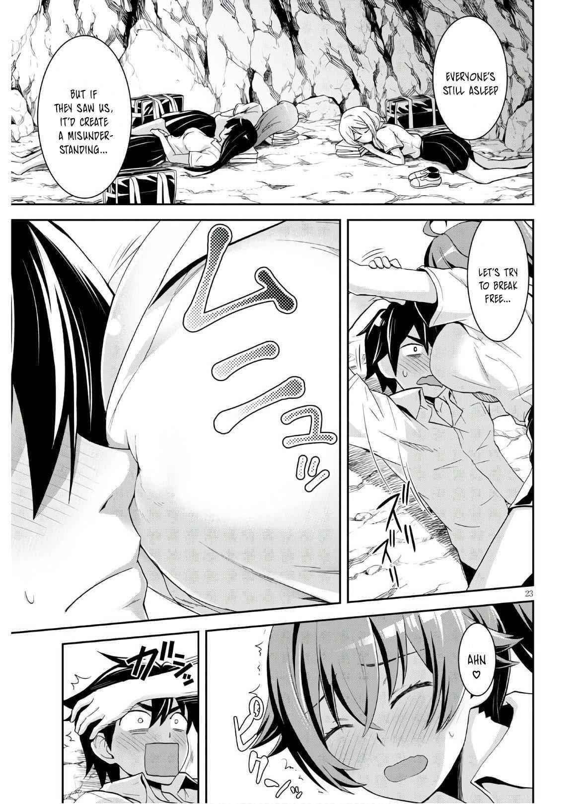 Isekai Yurutto Survival Seikatsu: Gakkou No Minna To Isekai No Mujintou Ni Tenishitakedo Ore Dake Rakushou Desu Chapter 3 - Page 23 in English