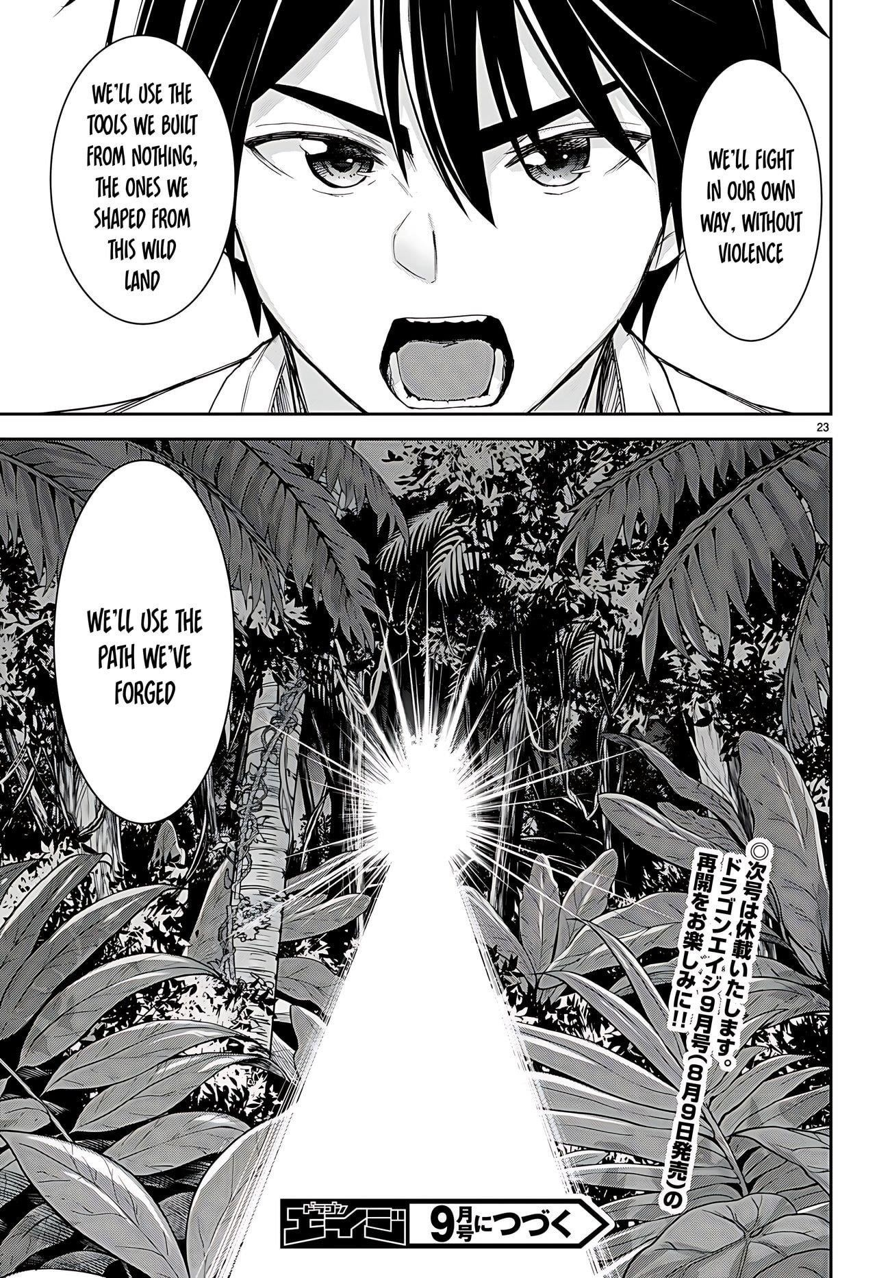 Isekai Yurutto Survival Seikatsu: Gakkou No Minna To Isekai No Mujintou Ni Tenishitakedo Ore Dake Rakushou Desu Chapter 30 - Page 24 in English