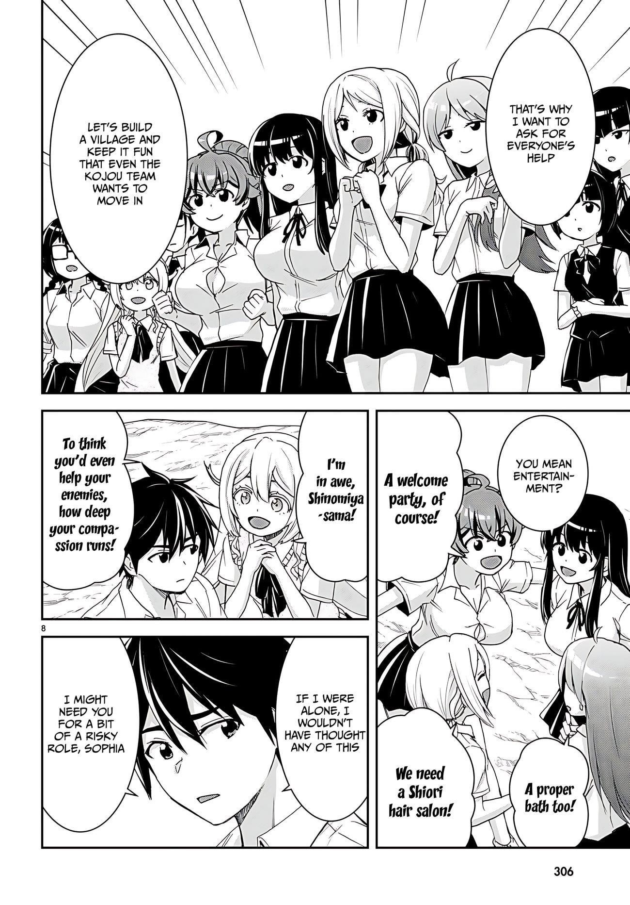 Isekai Yurutto Survival Seikatsu: Gakkou No Minna To Isekai No Mujintou Ni Tenishitakedo Ore Dake Rakushou Desu Chapter 31 - Page 13 in English
