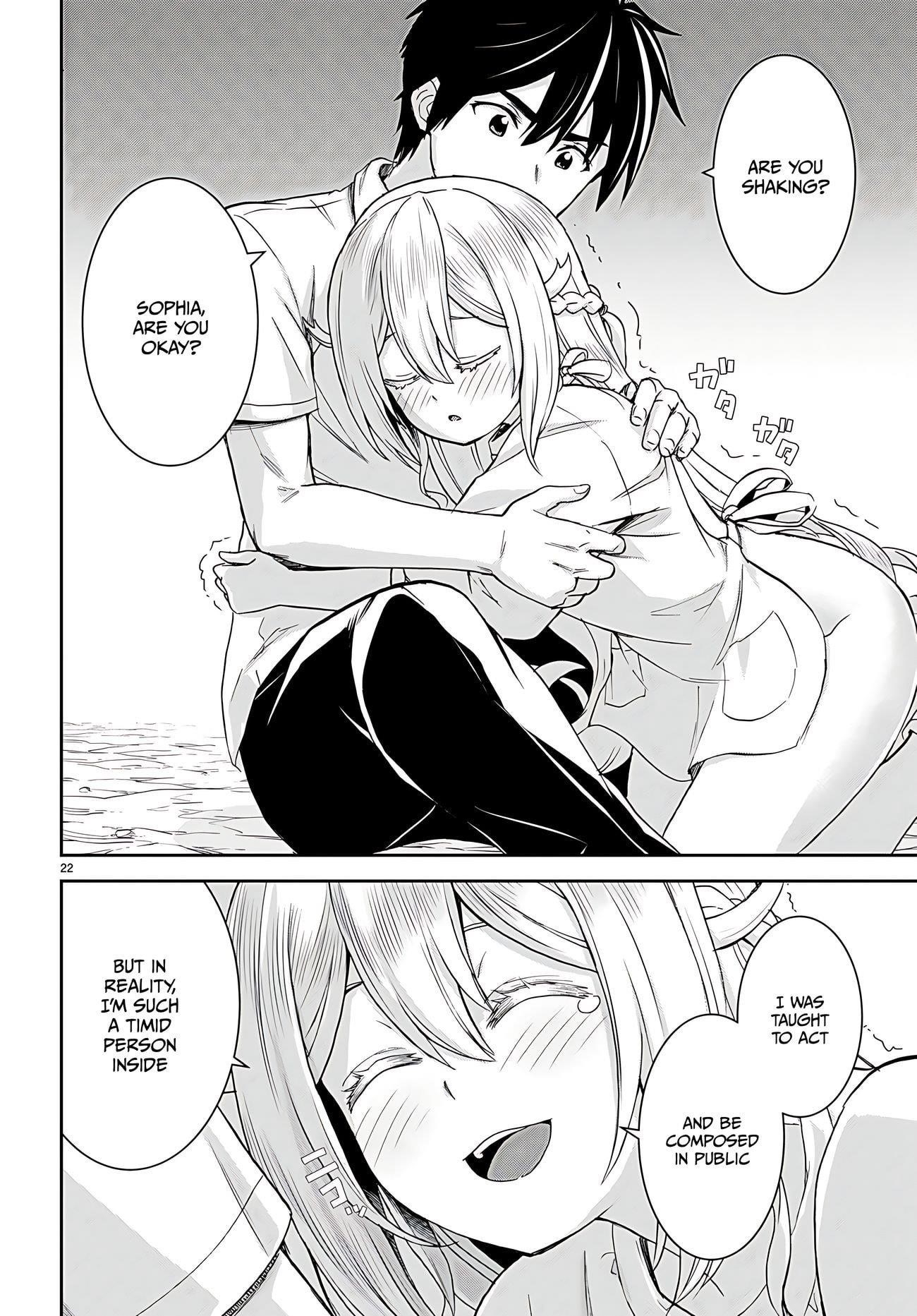 Isekai Yurutto Survival Seikatsu: Gakkou No Minna To Isekai No Mujintou Ni Tenishitakedo Ore Dake Rakushou Desu Chapter 33 - Page 23 in English