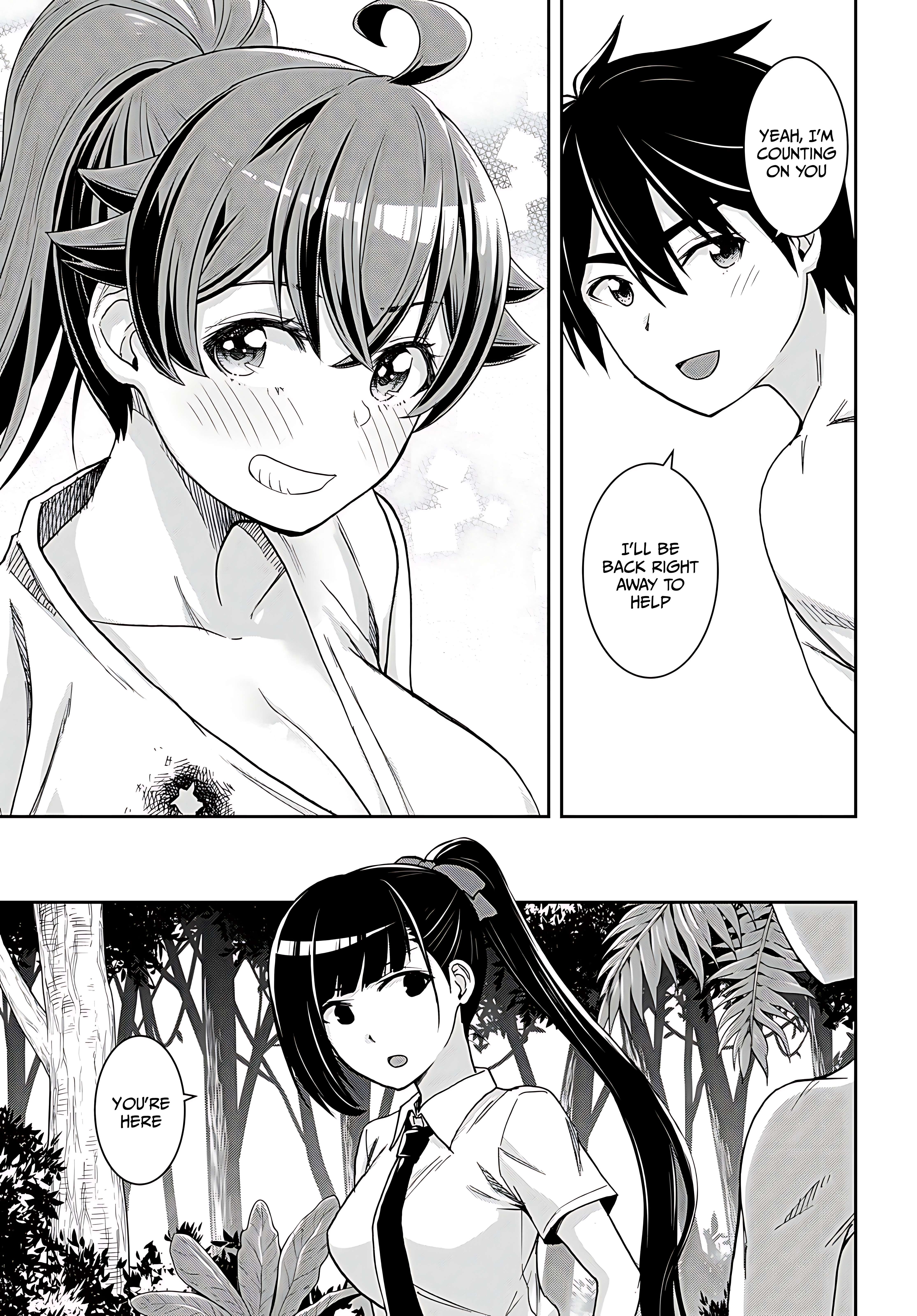 Isekai Yurutto Survival Seikatsu: Gakkou No Minna To Isekai No Mujintou Ni Tenishitakedo Ore Dake Rakushou Desu Chapter 35 - Page 24 in English