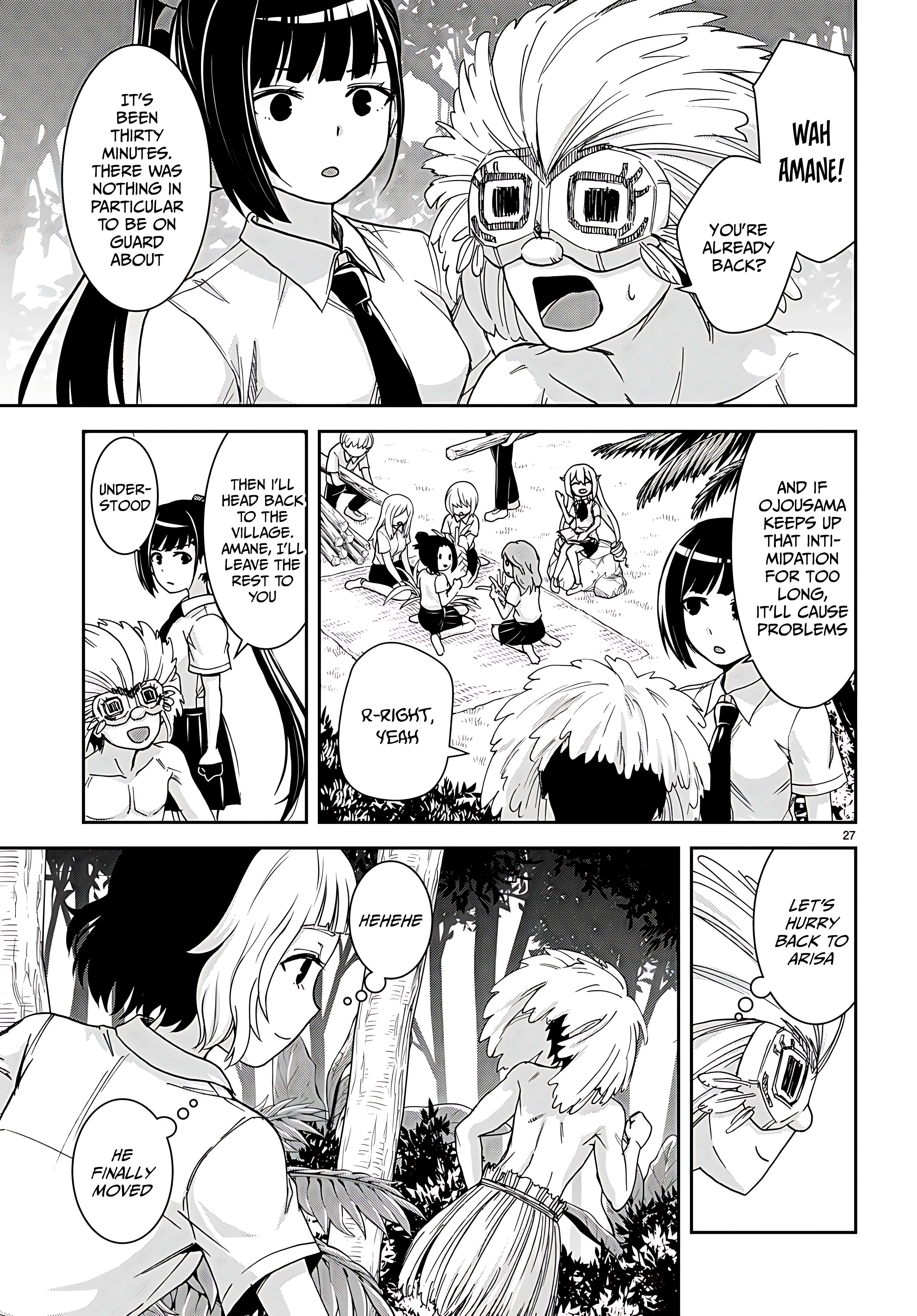 Isekai Yurutto Survival Seikatsu: Gakkou No Minna To Isekai No Mujintou Ni Tenishitakedo Ore Dake Rakushou Desu Chapter 35 - Page 28 in English