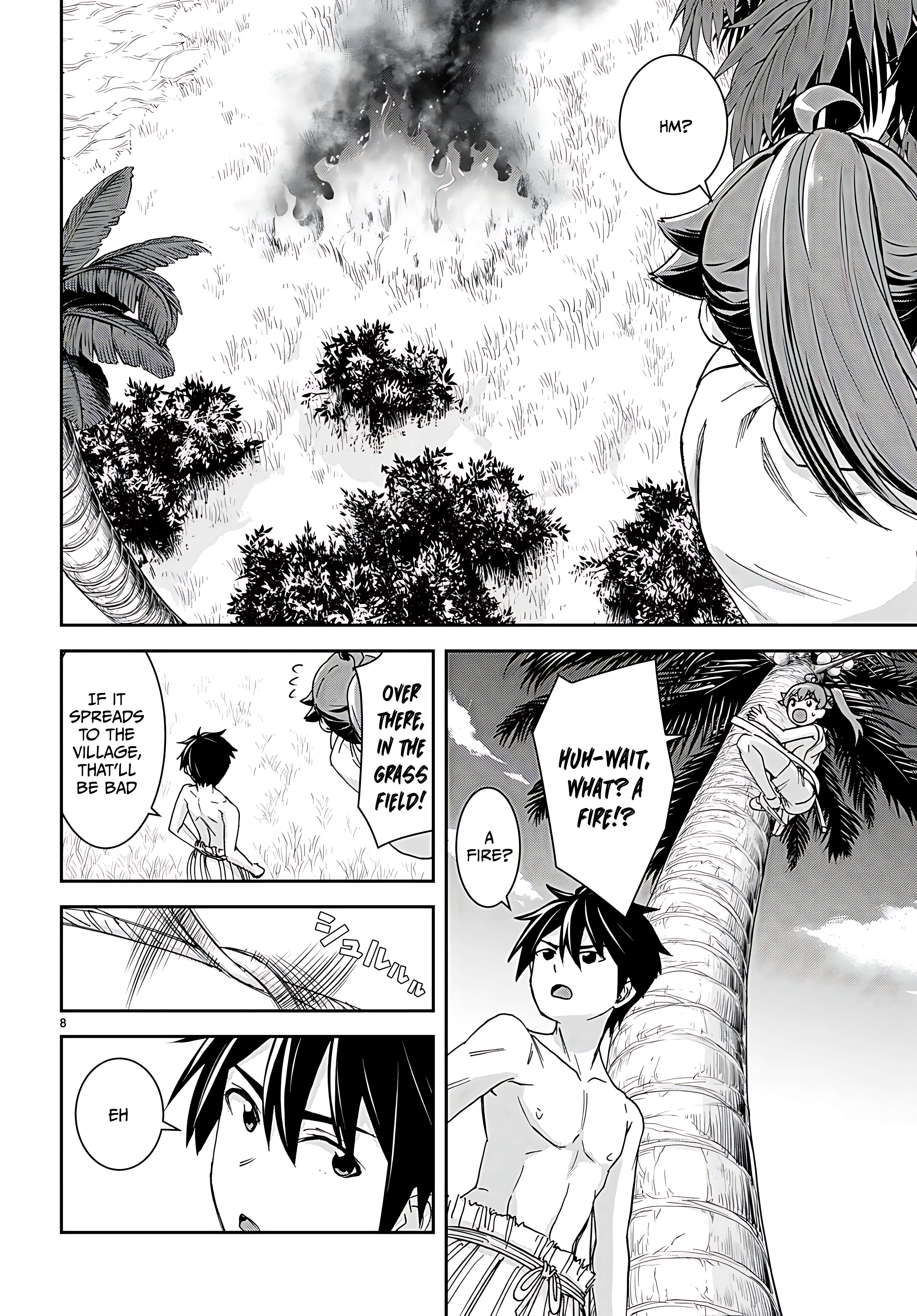 Isekai Yurutto Survival Seikatsu: Gakkou No Minna To Isekai No Mujintou Ni Tenishitakedo Ore Dake Rakushou Desu Chapter 35 - Page 9 in English