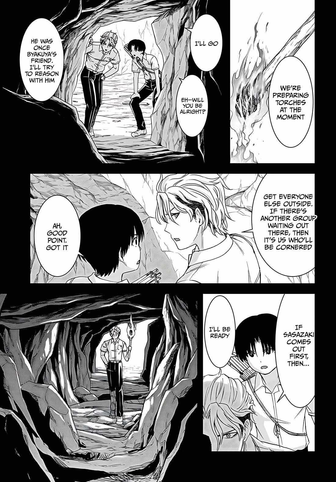 Isekai Yurutto Survival Seikatsu: Gakkou No Minna To Isekai No Mujintou Ni Tenishitakedo Ore Dake Rakushou Desu Chapter 38 - Page 3 in English