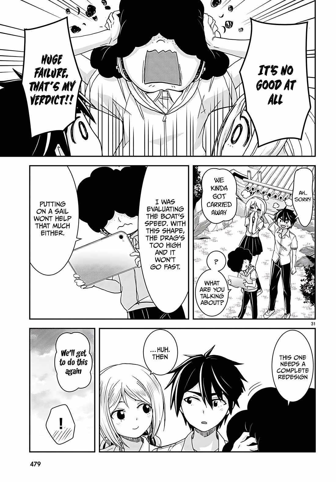 Isekai Yurutto Survival Seikatsu: Gakkou No Minna To Isekai No Mujintou Ni Tenishitakedo Ore Dake Rakushou Desu Chapter 38 - Page 31 in English