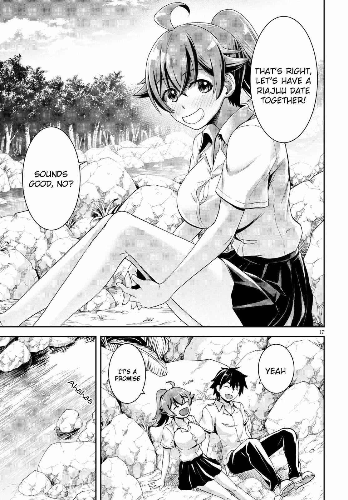 Isekai Yurutto Survival Seikatsu: Gakkou No Minna To Isekai No Mujintou Ni Tenishitakedo Ore Dake Rakushou Desu Chapter 4 - Page 17 in English