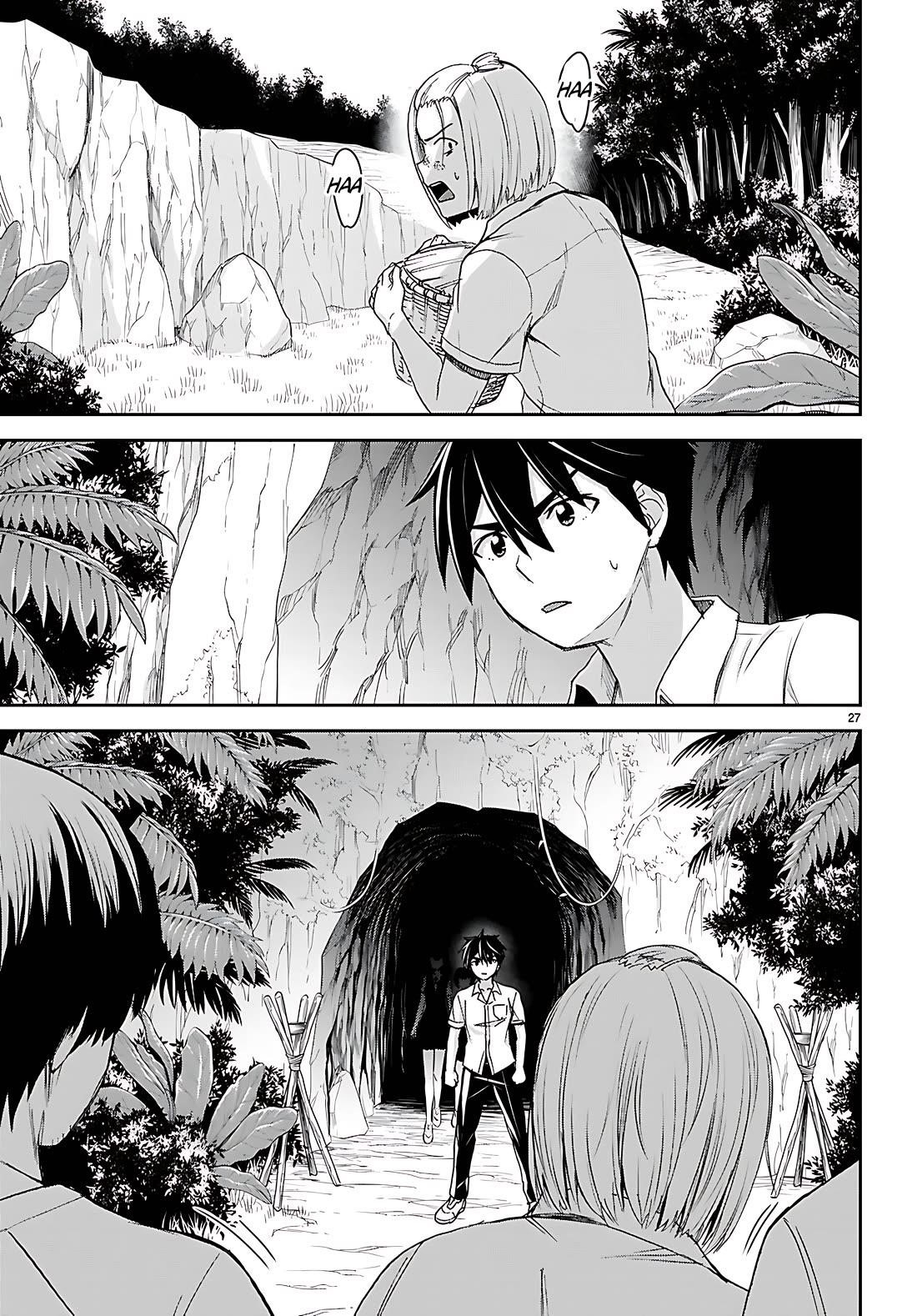 Isekai Yurutto Survival Seikatsu: Gakkou No Minna To Isekai No Mujintou Ni Tenishitakedo Ore Dake Rakushou Desu Chapter 40 - Page 27 in English
