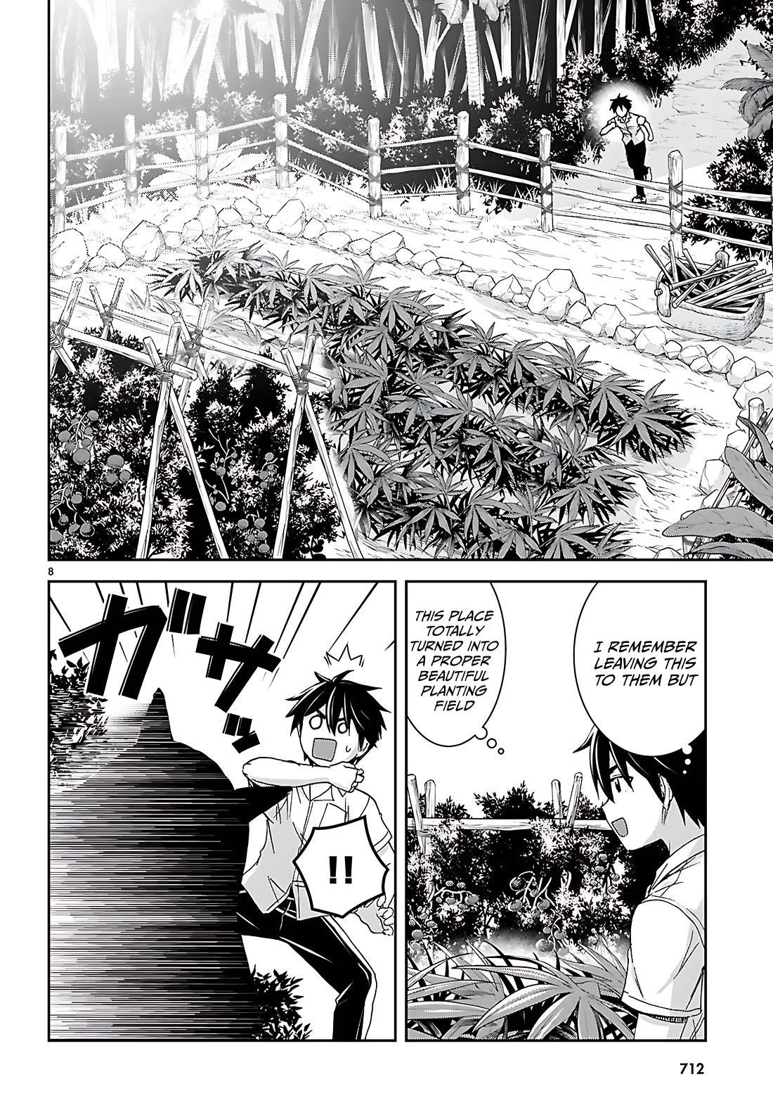 Isekai Yurutto Survival Seikatsu: Gakkou No Minna To Isekai No Mujintou Ni Tenishitakedo Ore Dake Rakushou Desu Chapter 40 - Page 8 in English