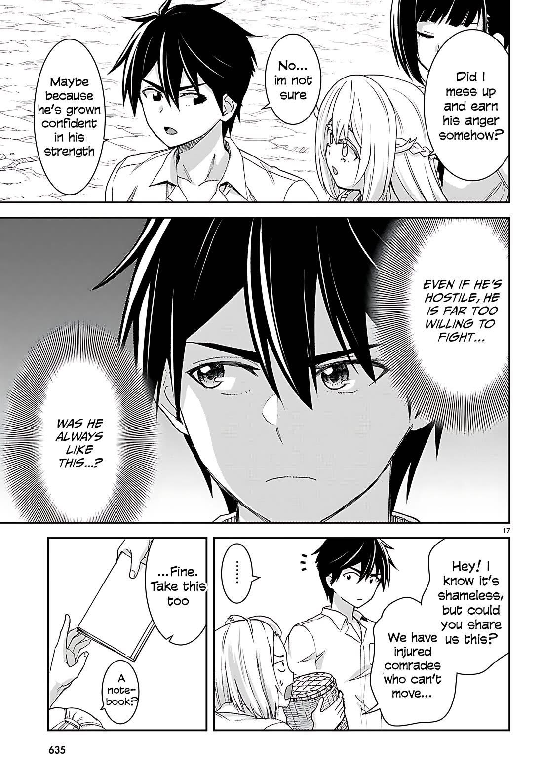 Isekai Yurutto Survival Seikatsu: Gakkou No Minna To Isekai No Mujintou Ni Tenishitakedo Ore Dake Rakushou Desu Chapter 41 - Page 19 in English