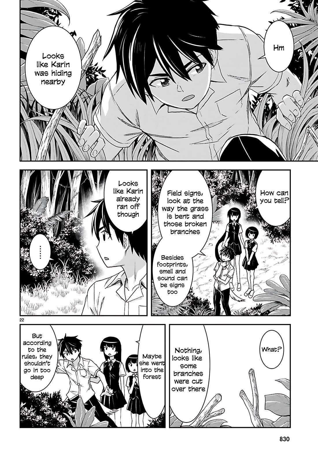 Isekai Yurutto Survival Seikatsu: Gakkou No Minna To Isekai No Mujintou Ni Tenishitakedo Ore Dake Rakushou Desu Chapter 42 - Page 23 in English