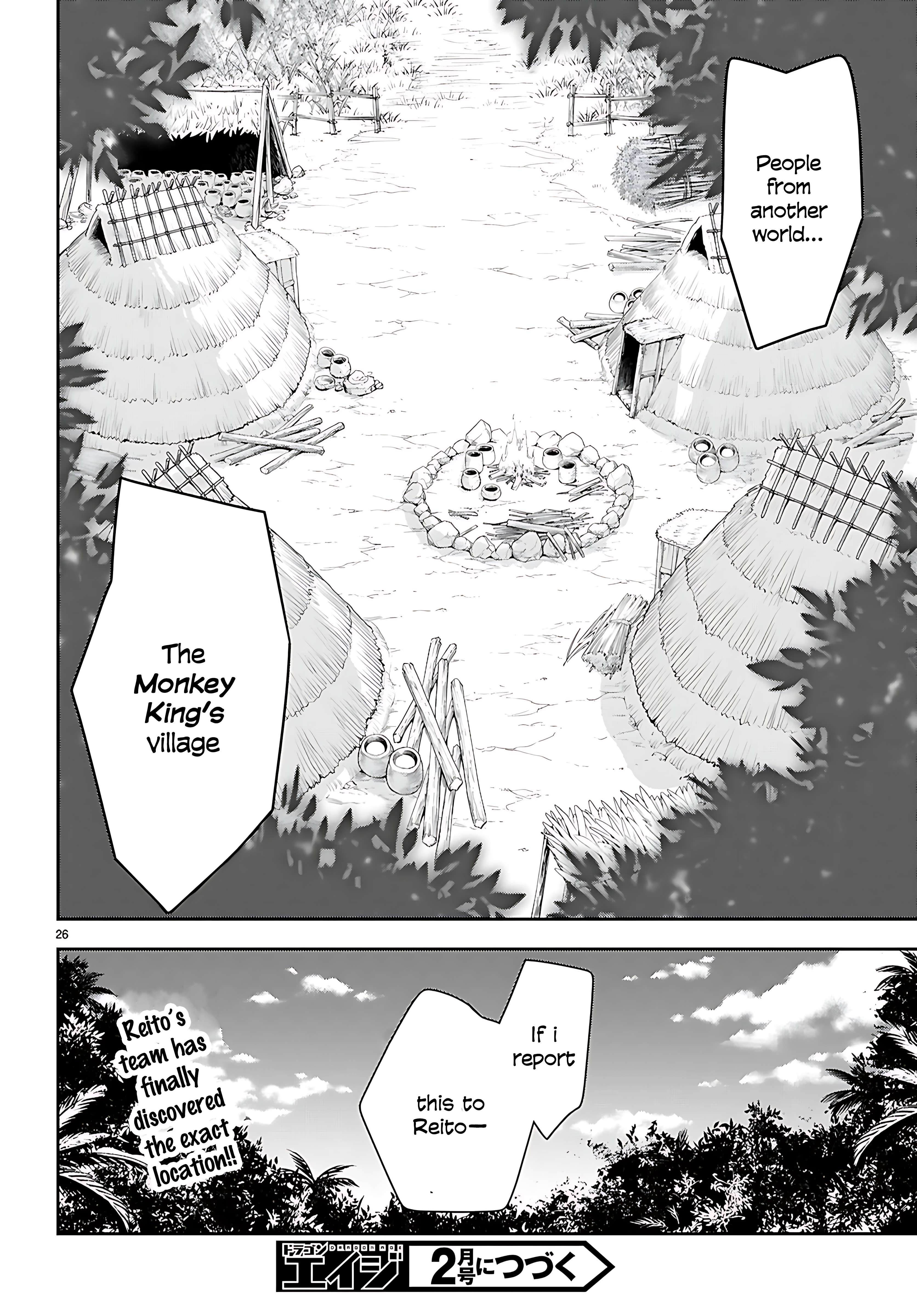 Isekai Yurutto Survival Seikatsu: Gakkou No Minna To Isekai No Mujintou Ni Tenishitakedo Ore Dake Rakushou Desu Chapter 44 - Page 28 in English
