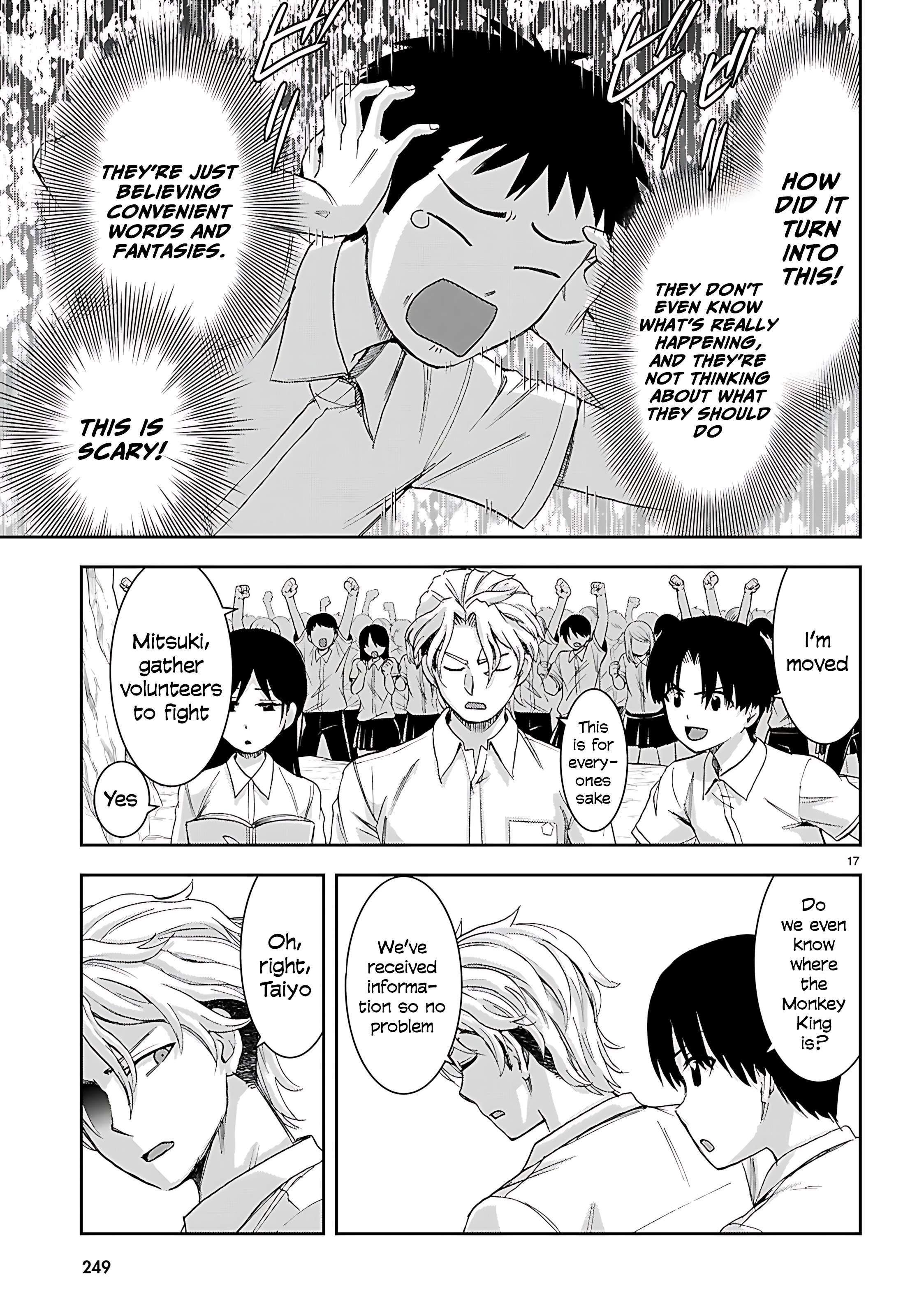 Isekai Yurutto Survival Seikatsu: Gakkou No Minna To Isekai No Mujintou Ni Tenishitakedo Ore Dake Rakushou Desu Chapter 45 - Page 19 in English