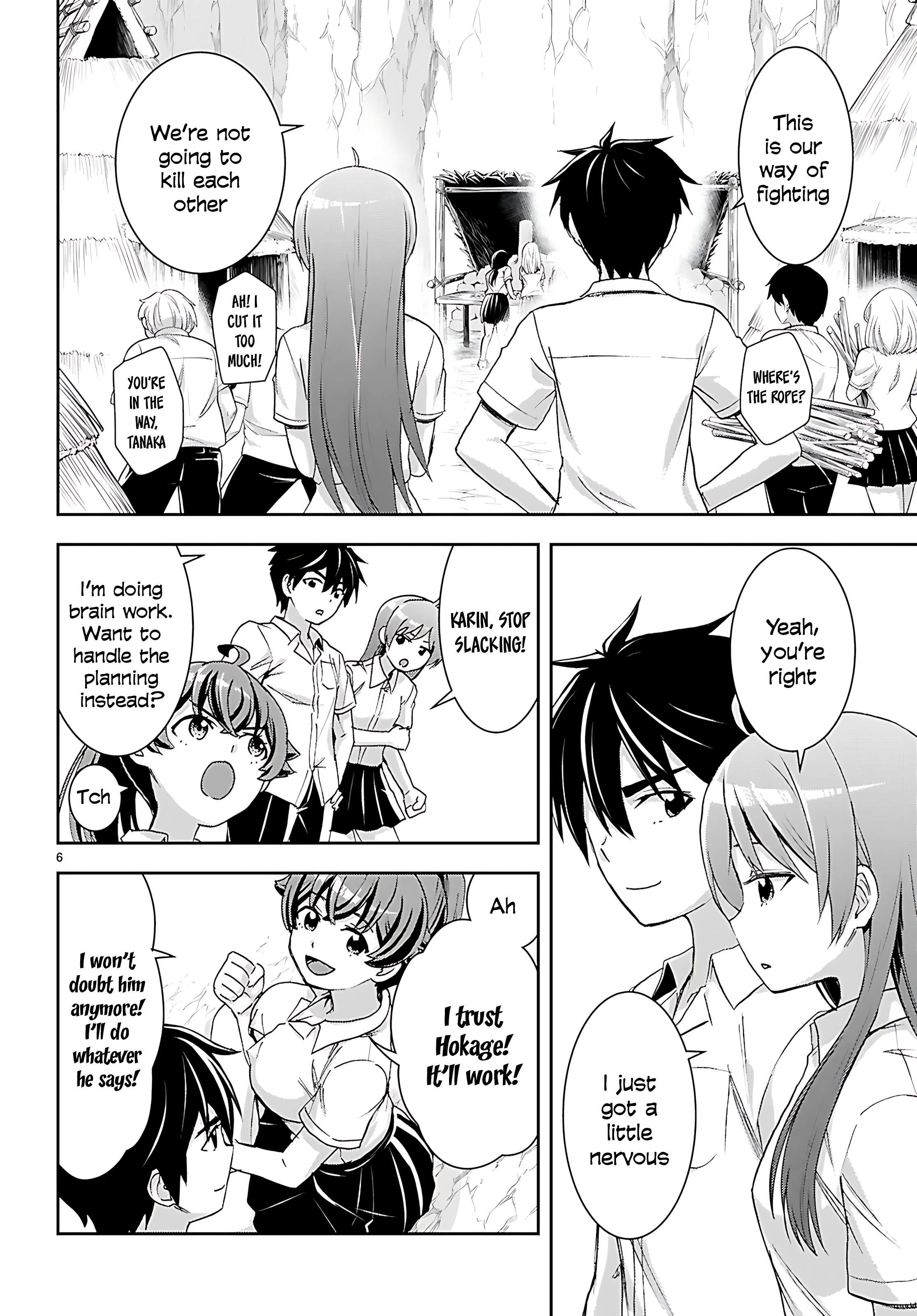 Isekai Yurutto Survival Seikatsu: Gakkou No Minna To Isekai No Mujintou Ni Tenishitakedo Ore Dake Rakushou Desu Chapter 45 - Page 8 in English