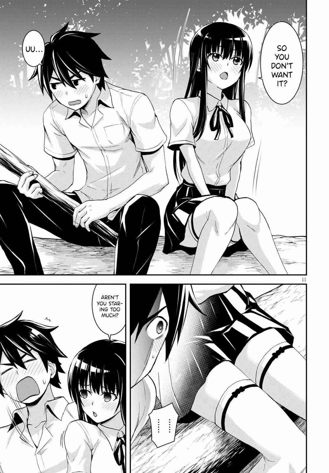 Isekai Yurutto Survival Seikatsu: Gakkou No Minna To Isekai No Mujintou Ni Tenishitakedo Ore Dake Rakushou Desu Chapter 5 - Page 11 in English