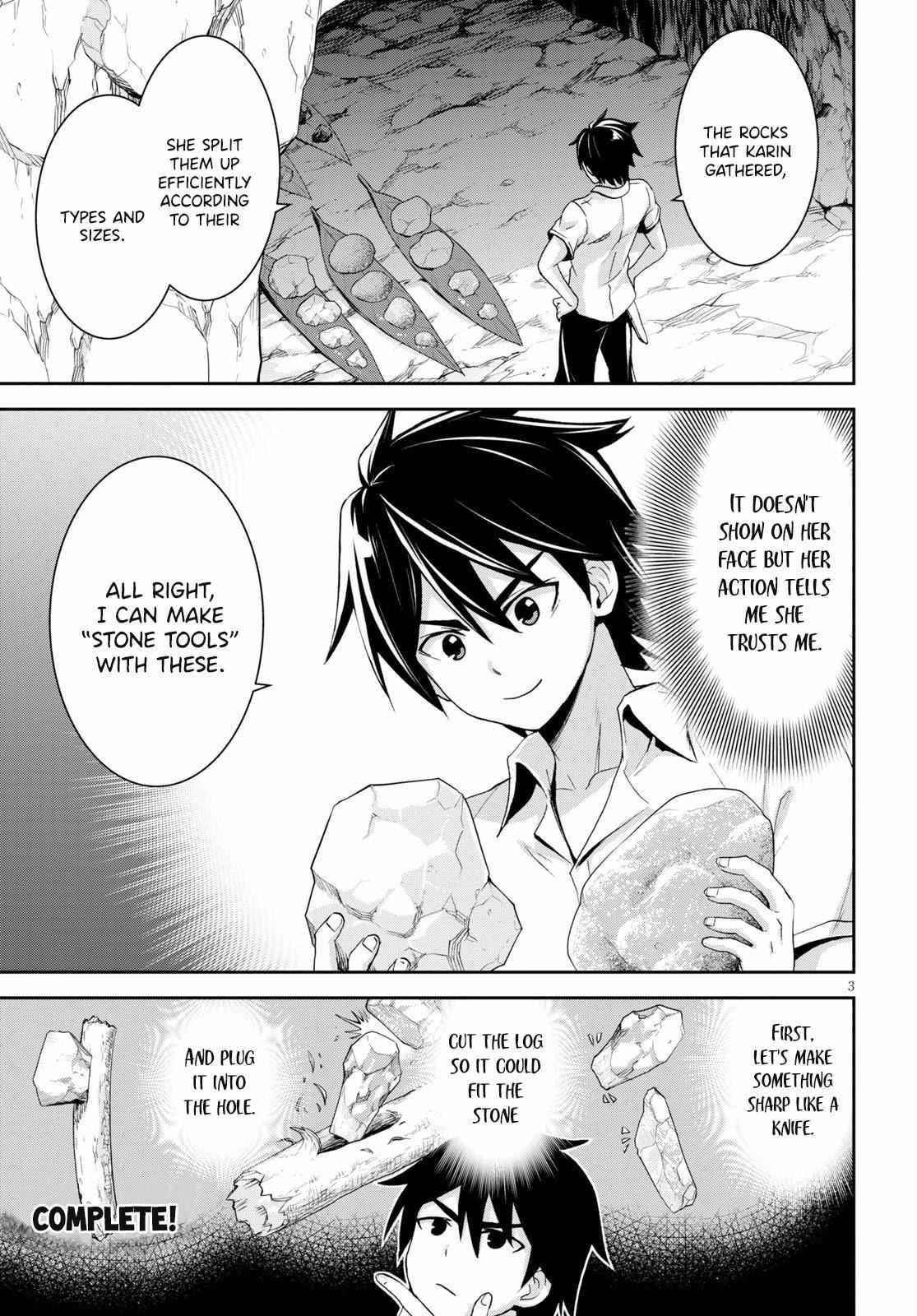 Isekai Yurutto Survival Seikatsu: Gakkou No Minna To Isekai No Mujintou Ni Tenishitakedo Ore Dake Rakushou Desu Chapter 5 - Page 3 in English