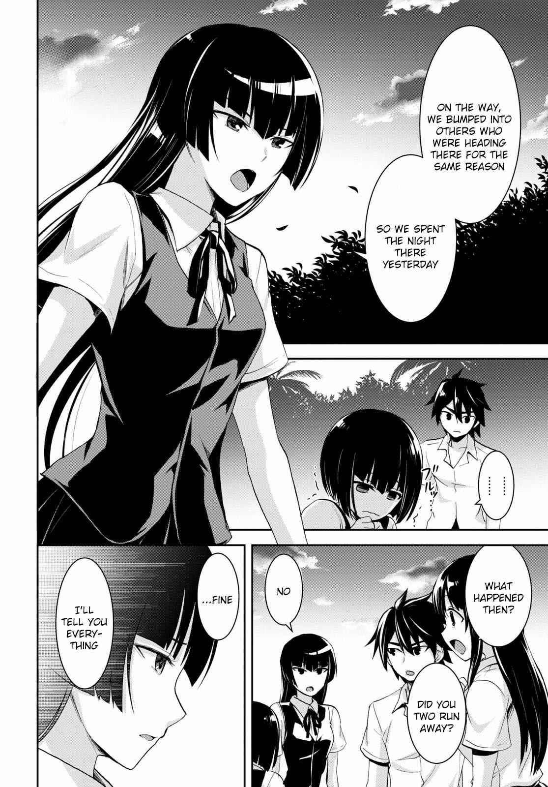 Isekai Yurutto Survival Seikatsu: Gakkou No Minna To Isekai No Mujintou Ni Tenishitakedo Ore Dake Rakushou Desu Chapter 6 - Page 10 in English