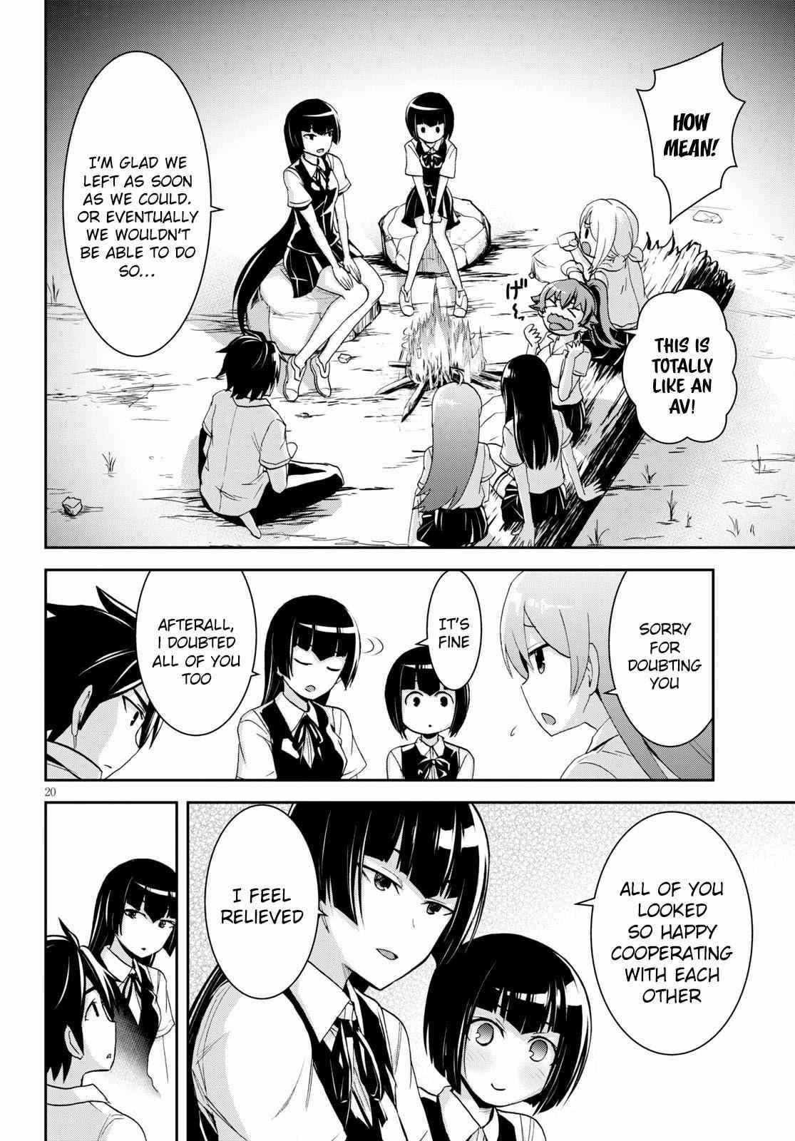 Isekai Yurutto Survival Seikatsu: Gakkou No Minna To Isekai No Mujintou Ni Tenishitakedo Ore Dake Rakushou Desu Chapter 6 - Page 22 in English