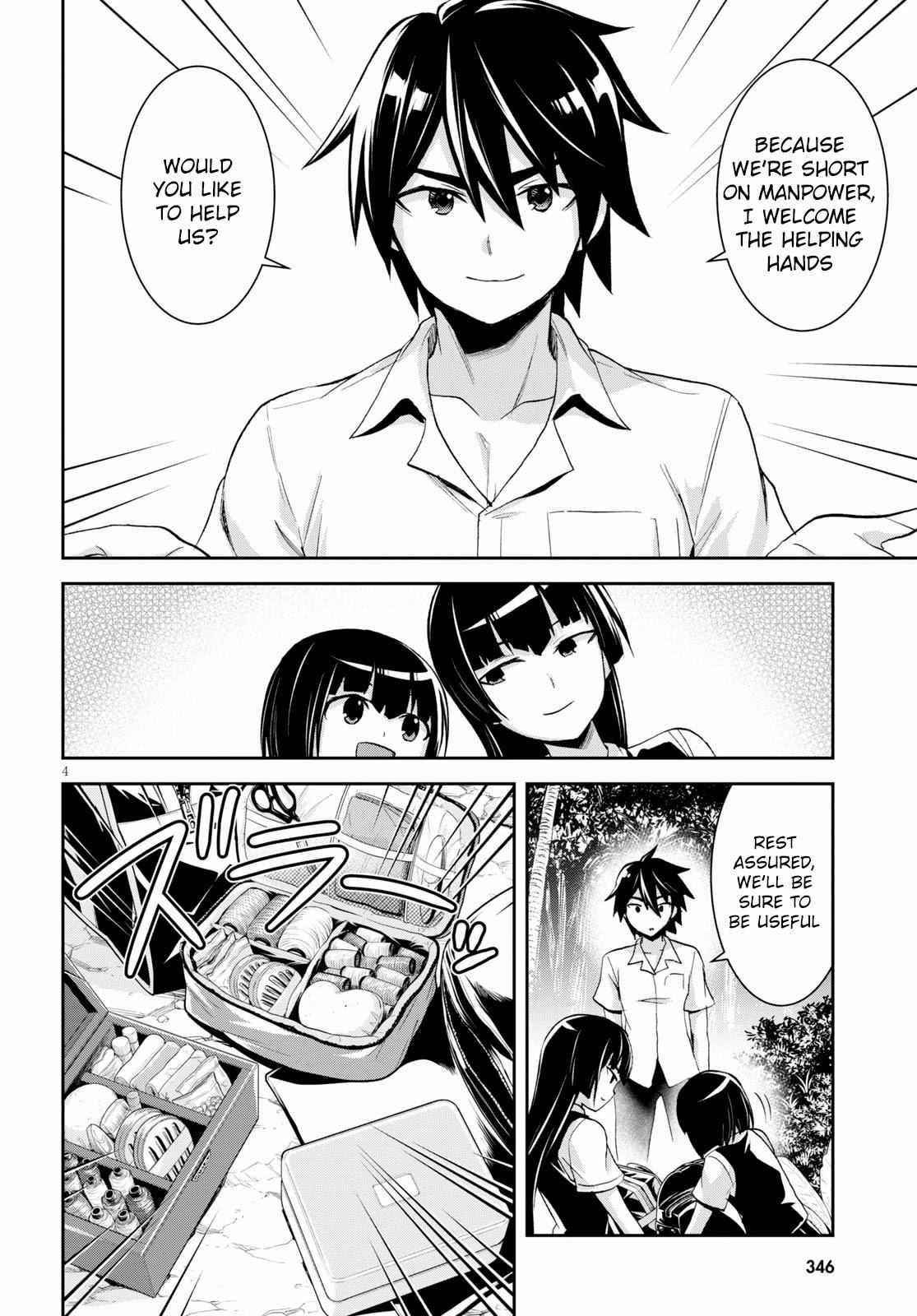 Isekai Yurutto Survival Seikatsu: Gakkou No Minna To Isekai No Mujintou Ni Tenishitakedo Ore Dake Rakushou Desu Chapter 6 - Page 6 in English
