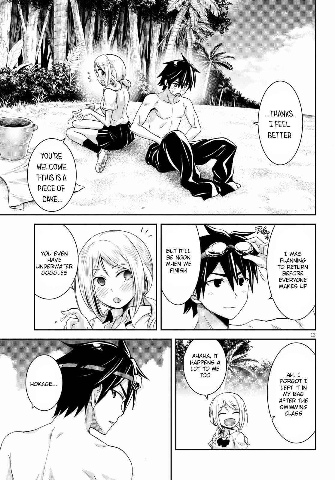 Isekai Yurutto Survival Seikatsu: Gakkou No Minna To Isekai No Mujintou Ni Tenishitakedo Ore Dake Rakushou Desu Chapter 7 - Page 15 in English