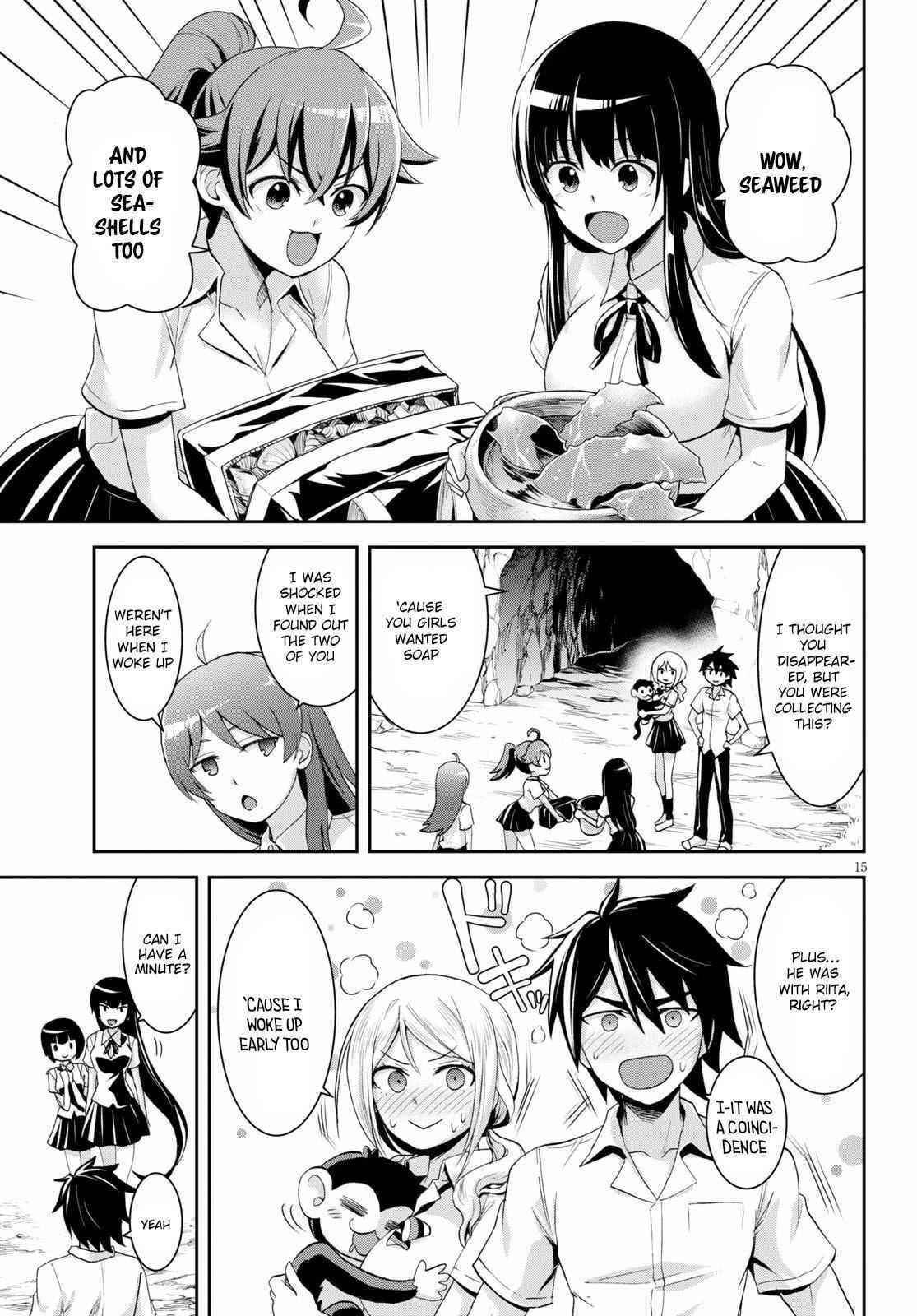 Isekai Yurutto Survival Seikatsu: Gakkou No Minna To Isekai No Mujintou Ni Tenishitakedo Ore Dake Rakushou Desu Chapter 7 - Page 17 in English