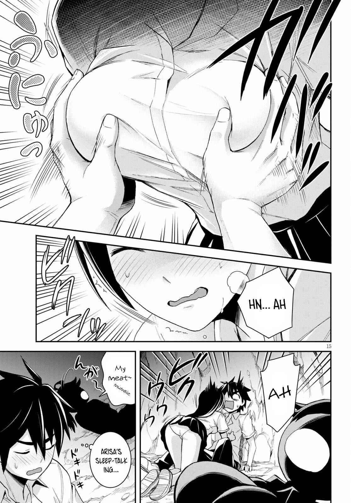 Isekai Yurutto Survival Seikatsu: Gakkou No Minna To Isekai No Mujintou Ni Tenishitakedo Ore Dake Rakushou Desu Chapter 8 - Page 15 in English
