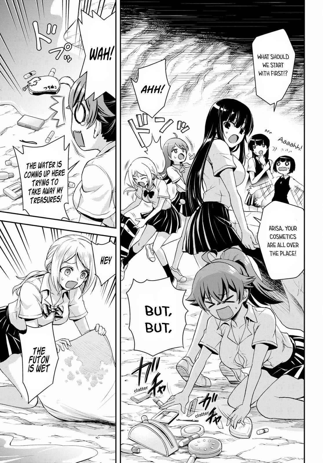 Isekai Yurutto Survival Seikatsu: Gakkou No Minna To Isekai No Mujintou Ni Tenishitakedo Ore Dake Rakushou Desu Chapter 8 - Page 3 in English