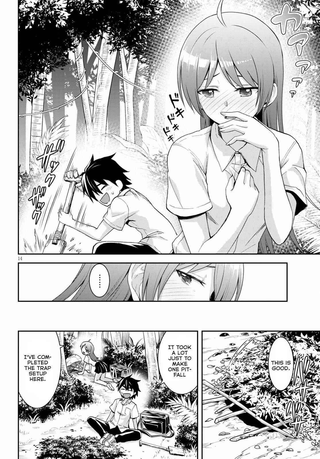 Isekai Yurutto Survival Seikatsu: Gakkou No Minna To Isekai No Mujintou Ni Tenishitakedo Ore Dake Rakushou Desu Chapter 9 - Page 14 in English