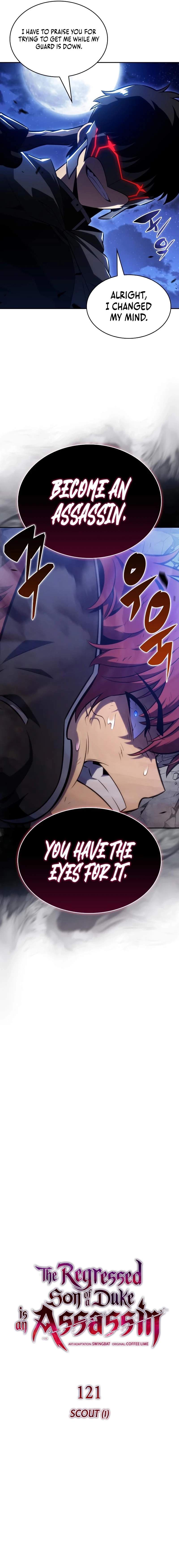 The Regressed Son of a Duke is an Assassin Chapter 121 - Page 9 in English