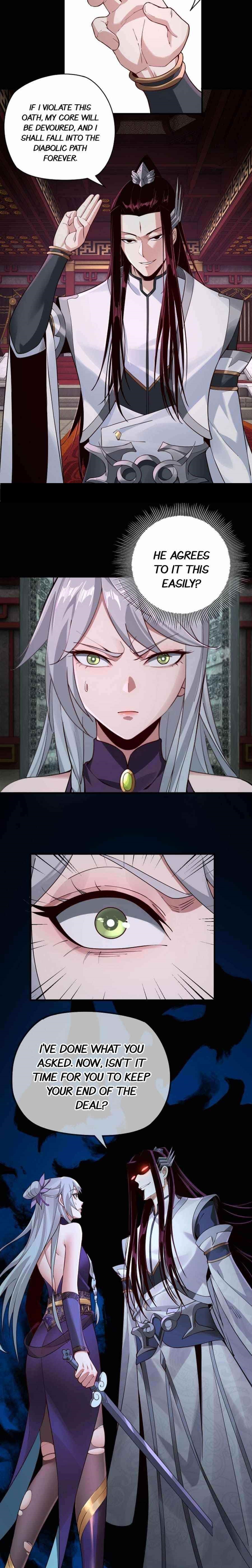 Me, The Heavenly Destined Villain Chapter 23 - Page 9 in English