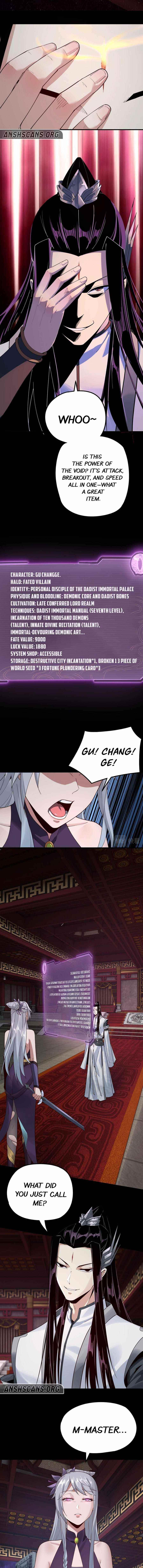 Me, The Heavenly Destined Villain Chapter 24 - Page 7 in English