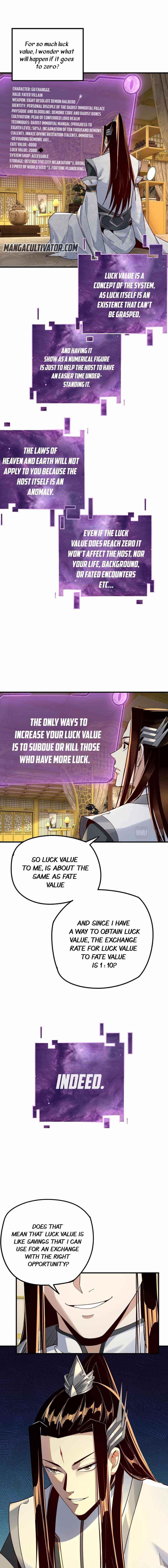 Me, The Heavenly Destined Villain Chapter 28 - Page 5 in English
