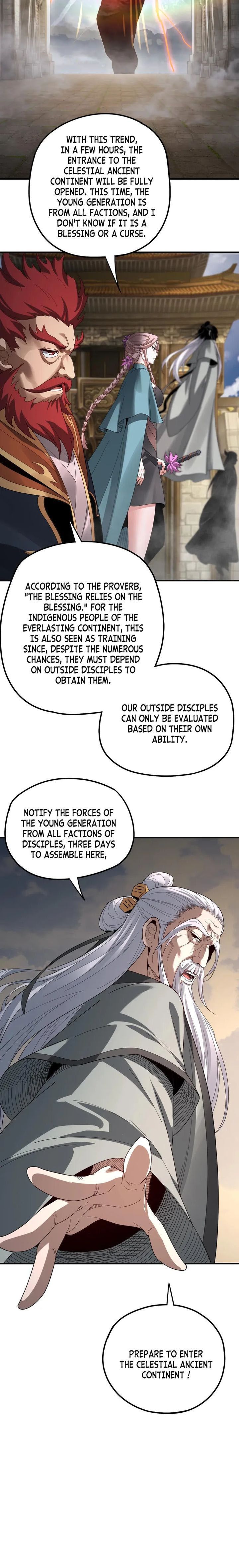 Me, The Heavenly Destined Villain Chapter 54 - Page 9 in English