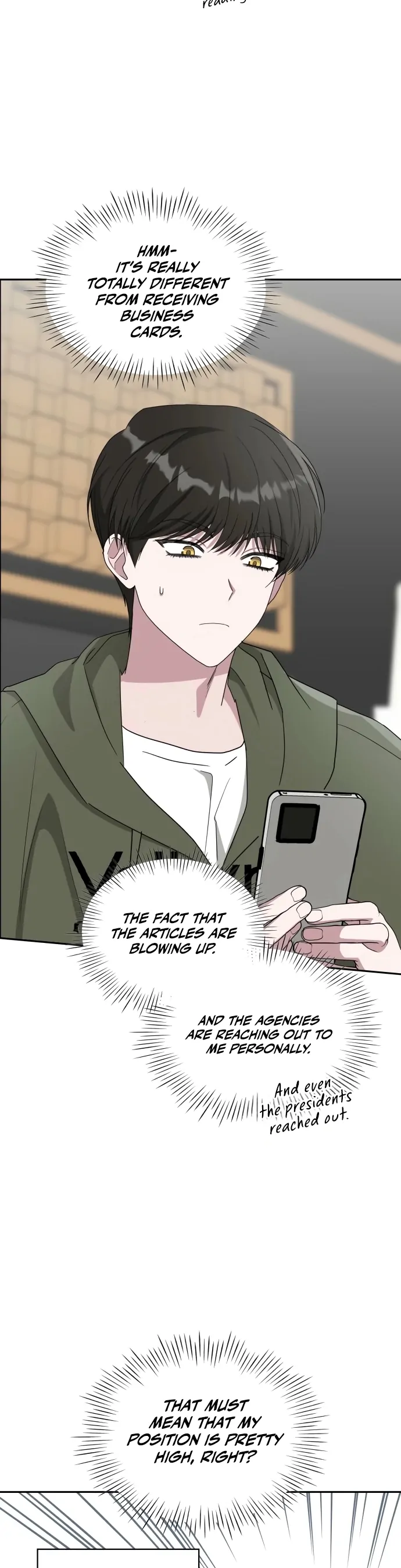 I Was Immediately Mistaken for a Monster Genius Actor Chapter 70 - Page 10 in English