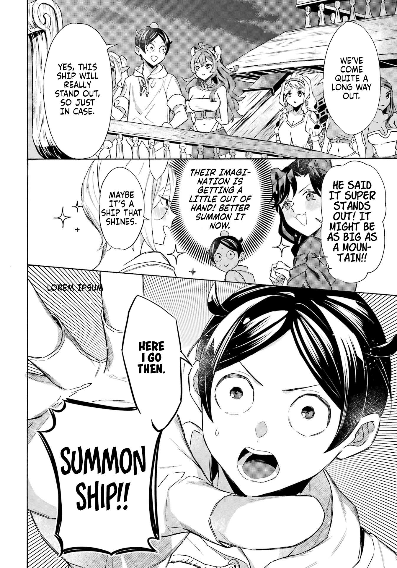 Striving For The Luxury Liner!! ~Get That Rich Isekai Life With A Ship Summoning Skill~ Chapter 61 - Page 13 in English