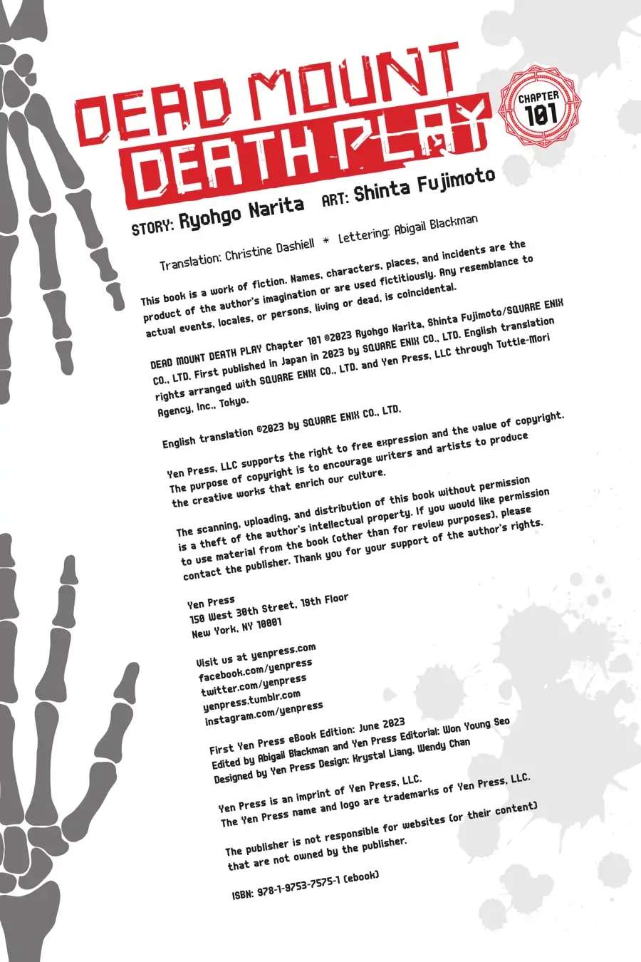 Dead Mount Death Play Chapter 101 - Page 17 in English