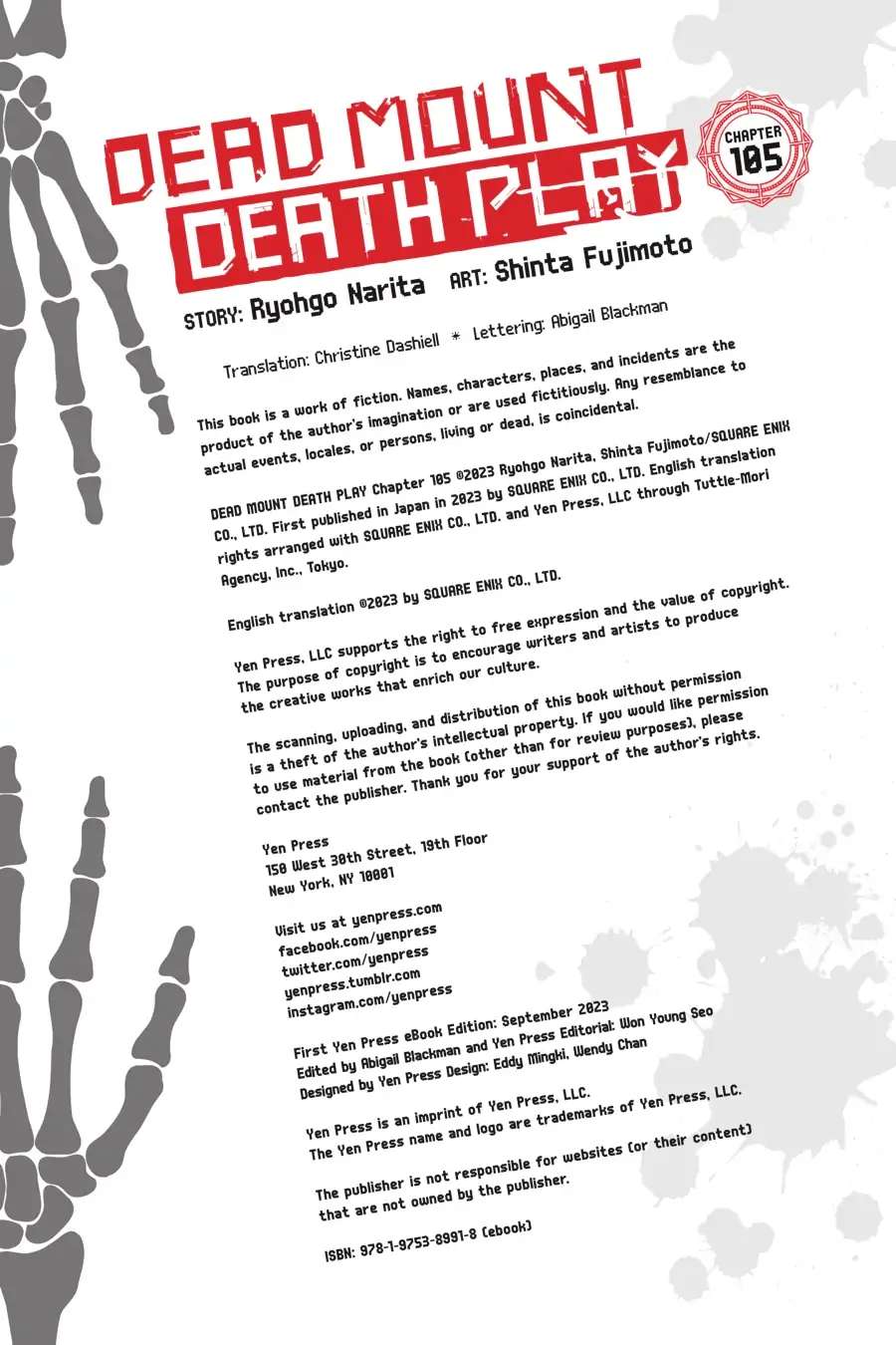 Dead Mount Death Play Chapter 105 - Page 20 in English