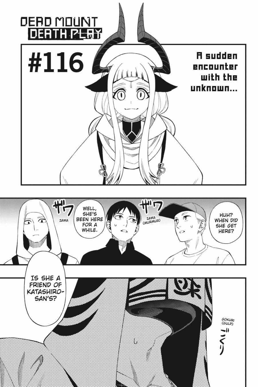 Dead Mount Death Play Chapter 116 - Page 4 in English