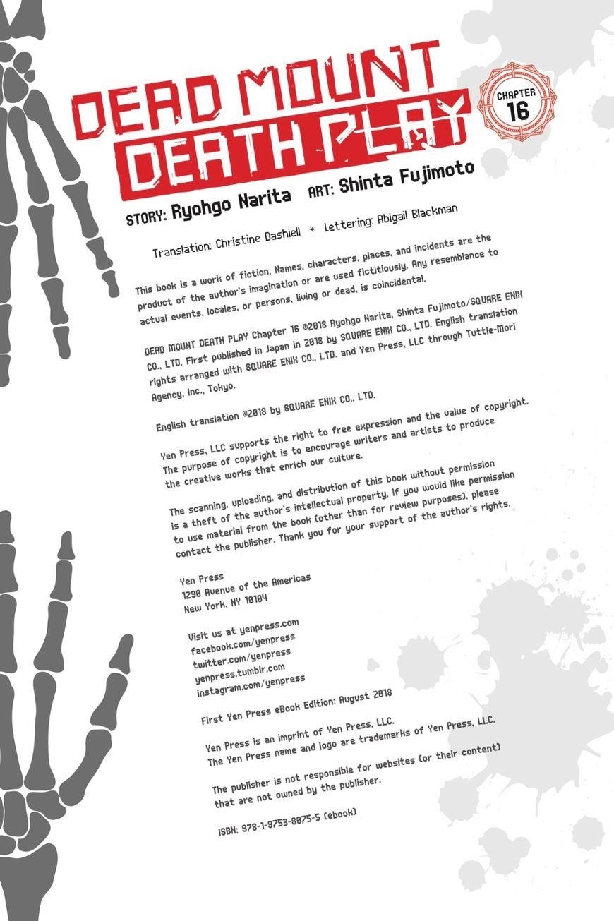Dead Mount Death Play Chapter 16 - Page 29 in English