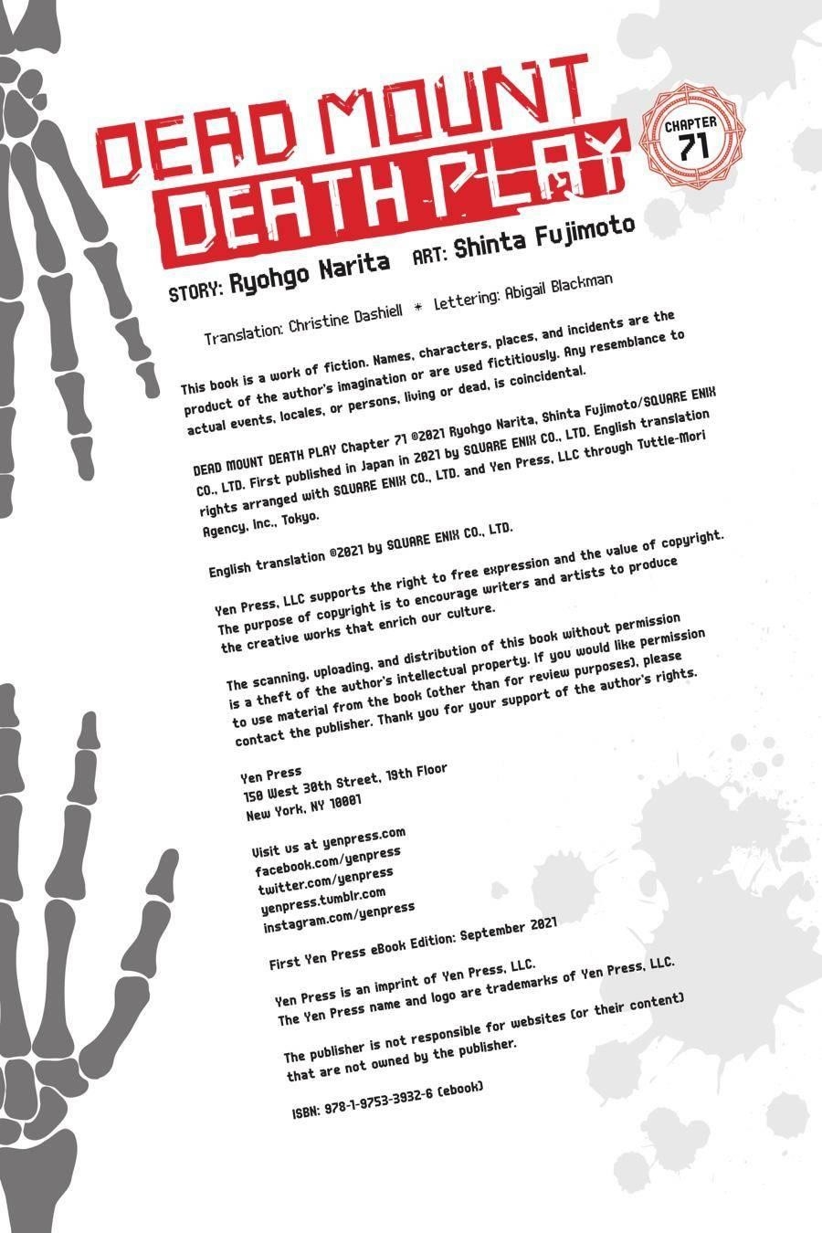 Dead Mount Death Play Chapter 71 - Page 27 in English