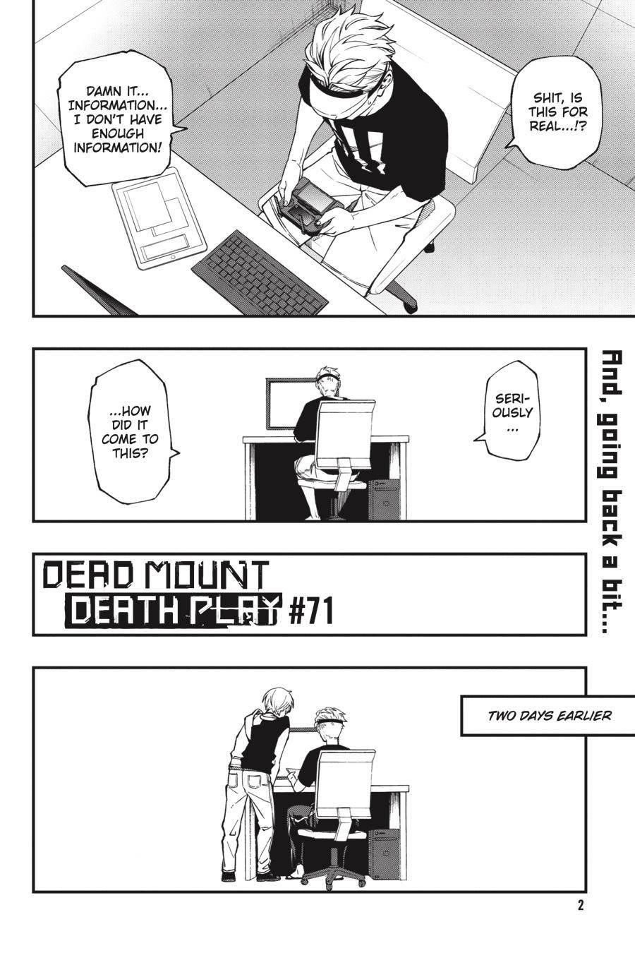 Dead Mount Death Play Chapter 71 - Page 3 in English