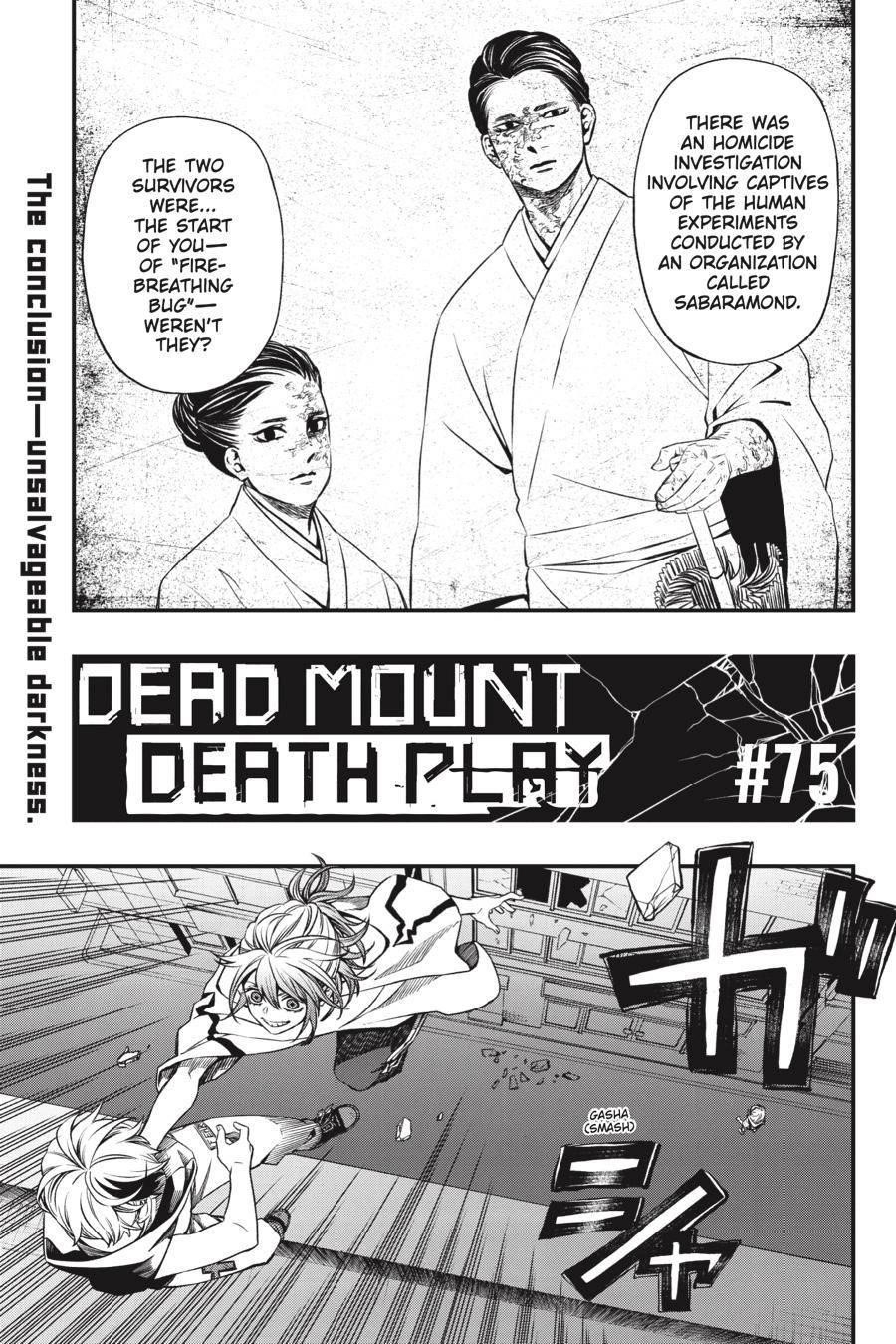 Dead Mount Death Play Chapter 75 - Page 4 in English