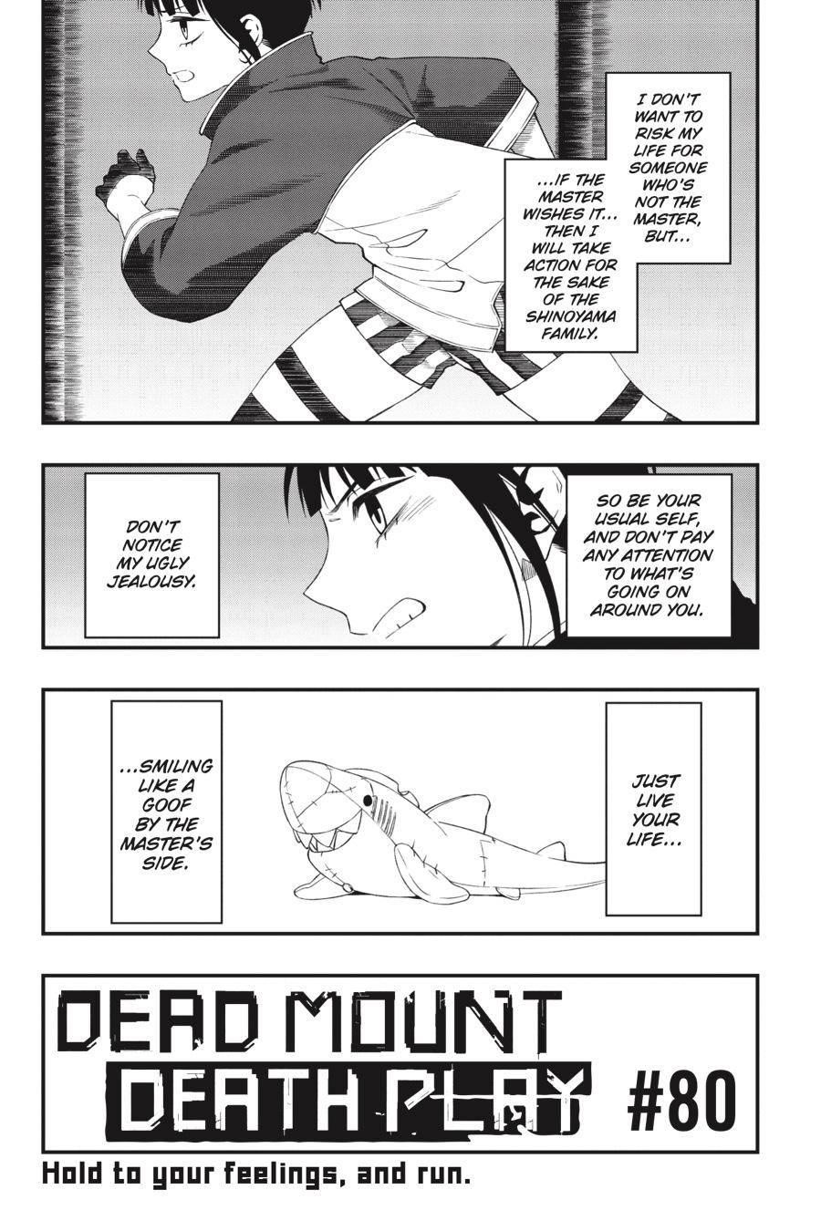 Dead Mount Death Play Chapter 80 - Page 3 in English