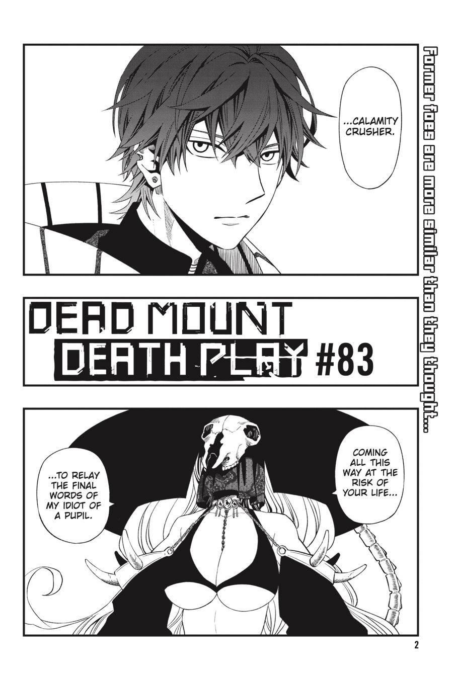 Dead Mount Death Play Chapter 83 - Page 3 in English