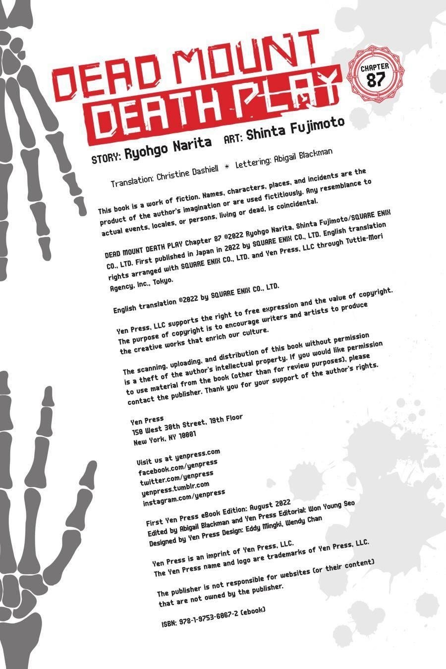 Dead Mount Death Play Chapter 87 - Page 25 in English
