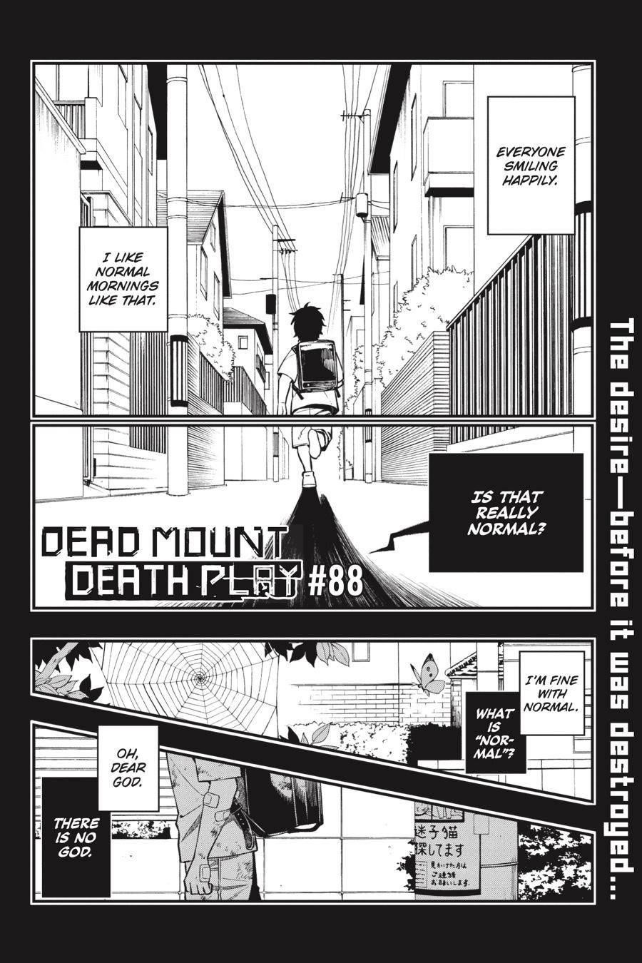 Dead Mount Death Play Chapter 88 - Page 3 in English