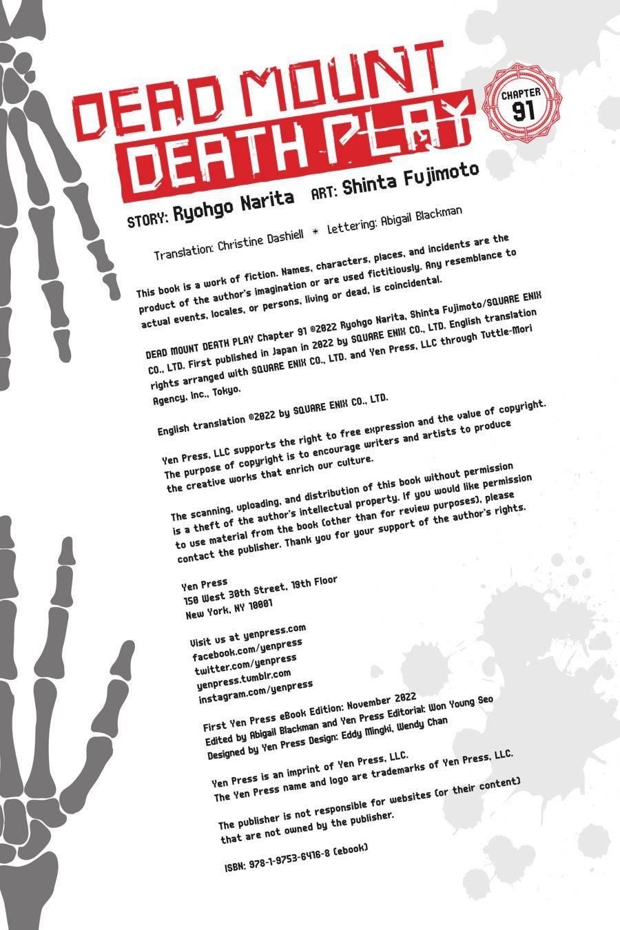 Dead Mount Death Play Chapter 91 - Page 14 in English